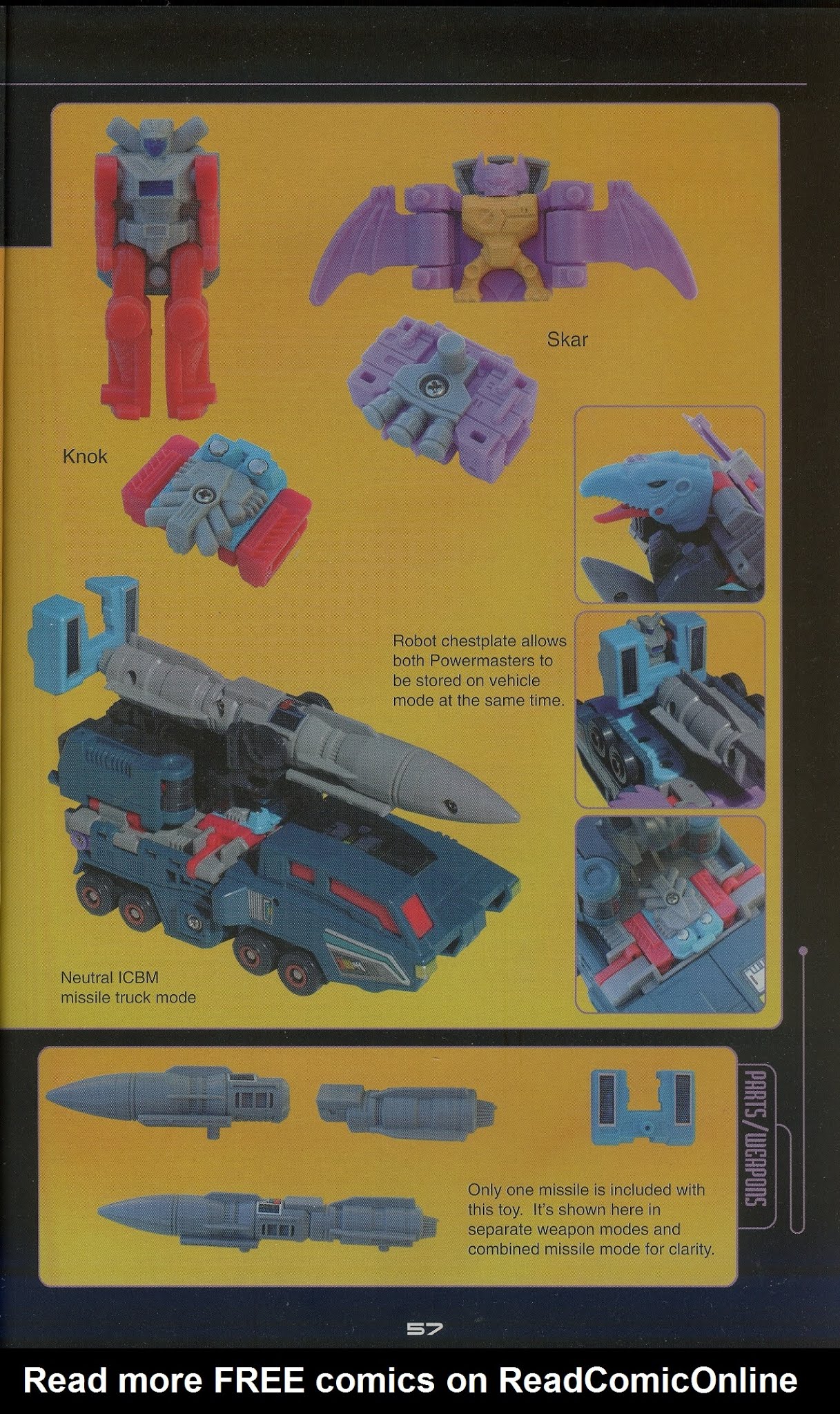 Read online Cybertronian: An Unofficial Transformers Recognition Guide comic -  Issue #4 - 59