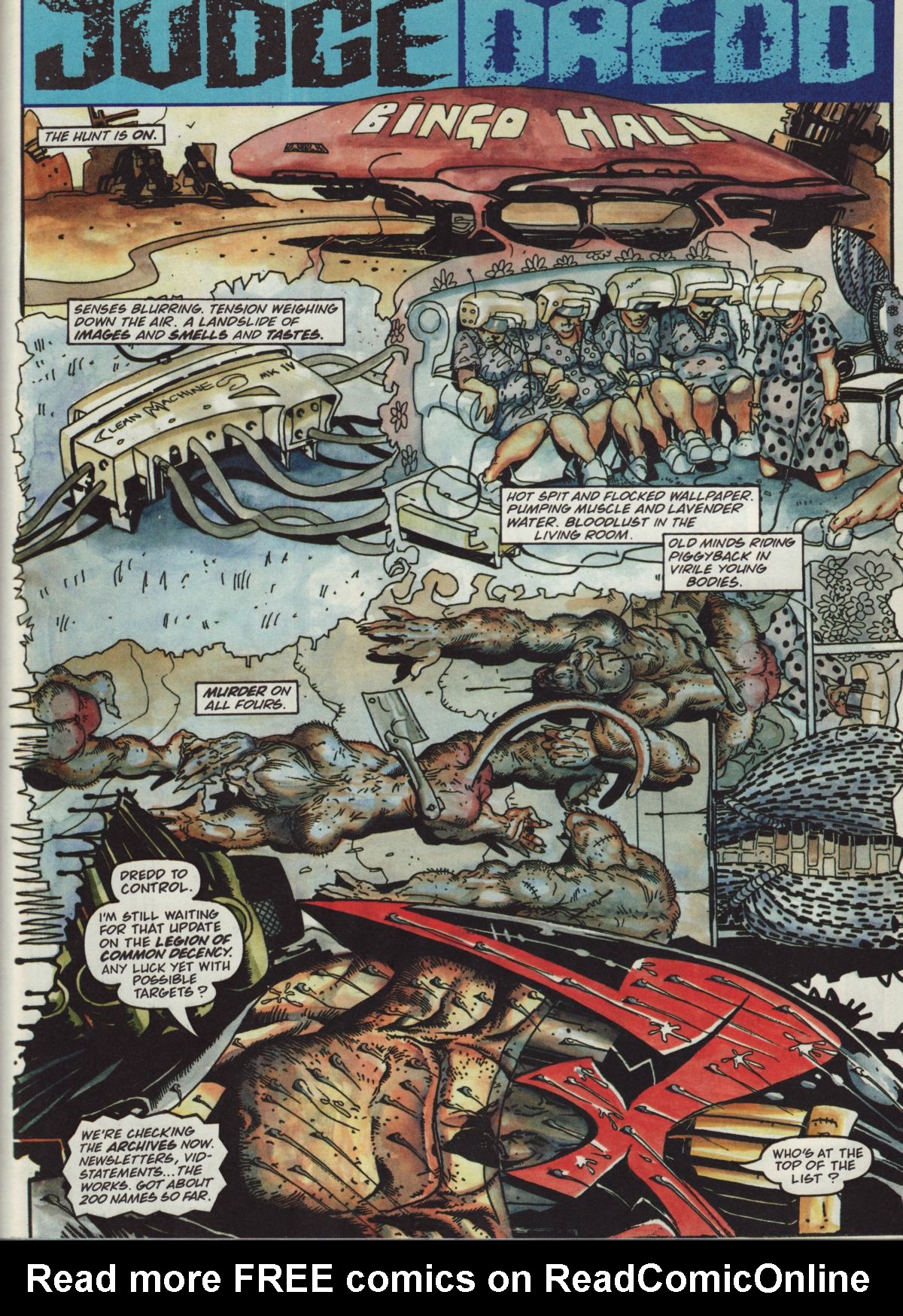 Read online Judge Dredd: The Megazine (vol. 2) comic -  Issue #35 - 36