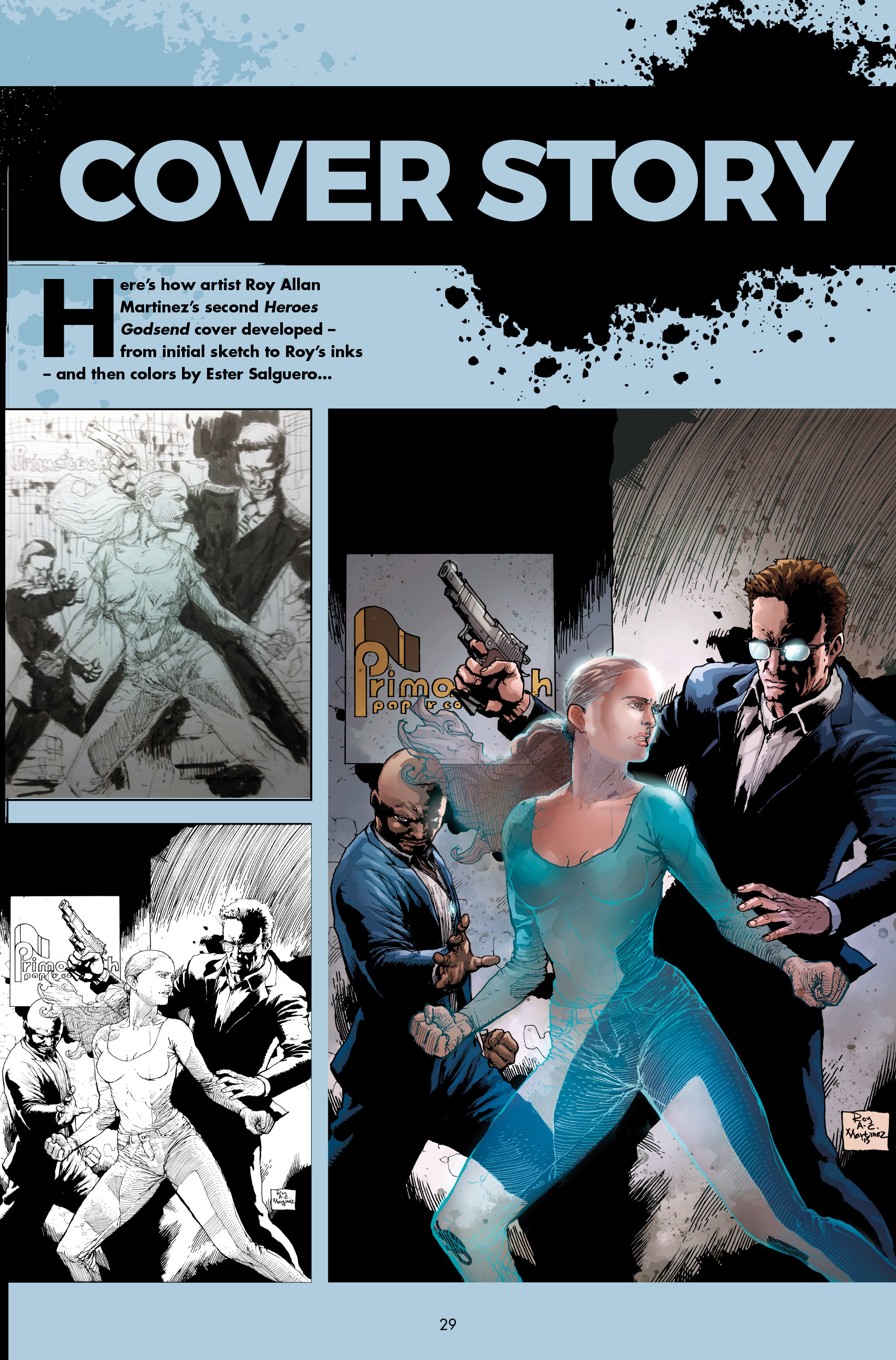 Read online Heroes Godsend comic -  Issue #2 - 26