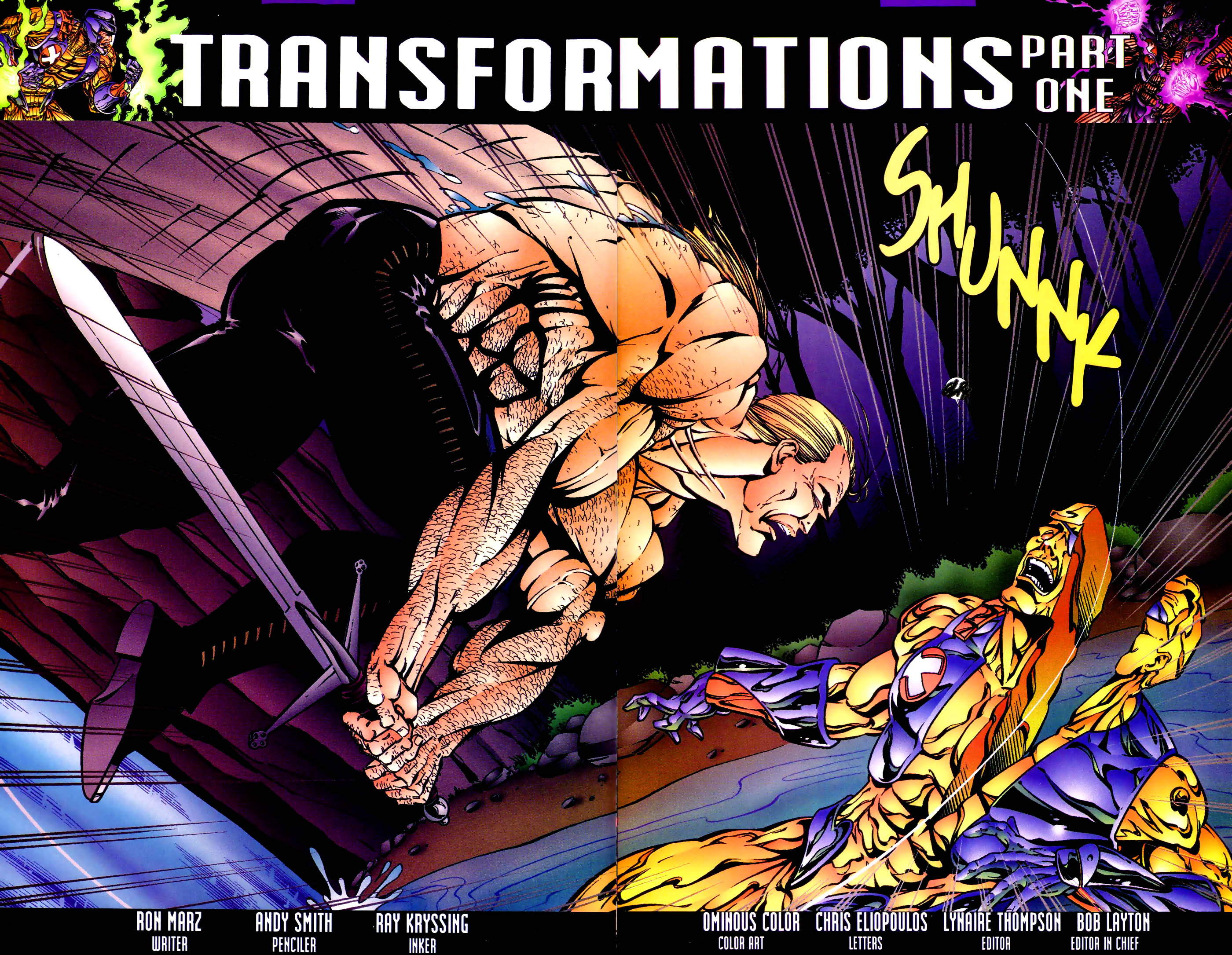 Read online X-O Manowar (1992) comic -  Issue #50 - X - 4