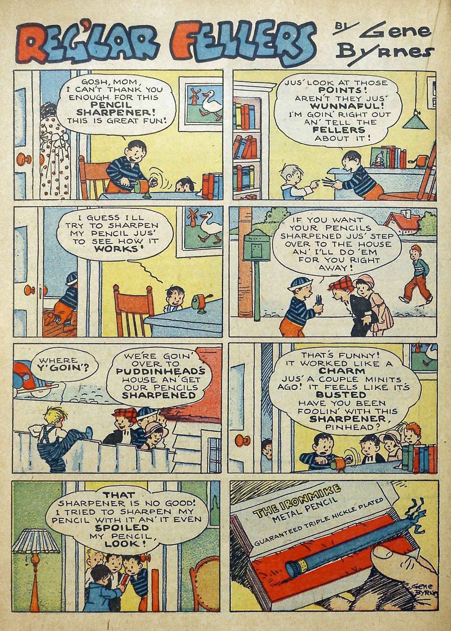 Read online Reg'lar Fellers Heroic Comics comic -  Issue #4 - 40