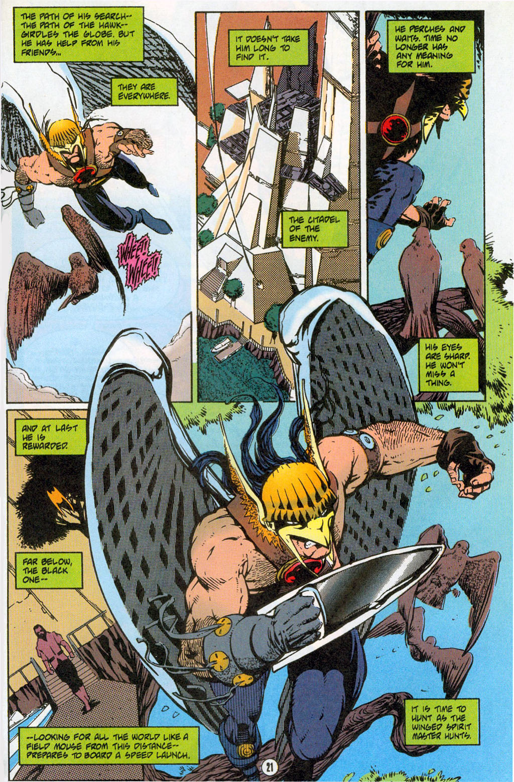Hawkman (1993) Issue #29 #32 - English 22