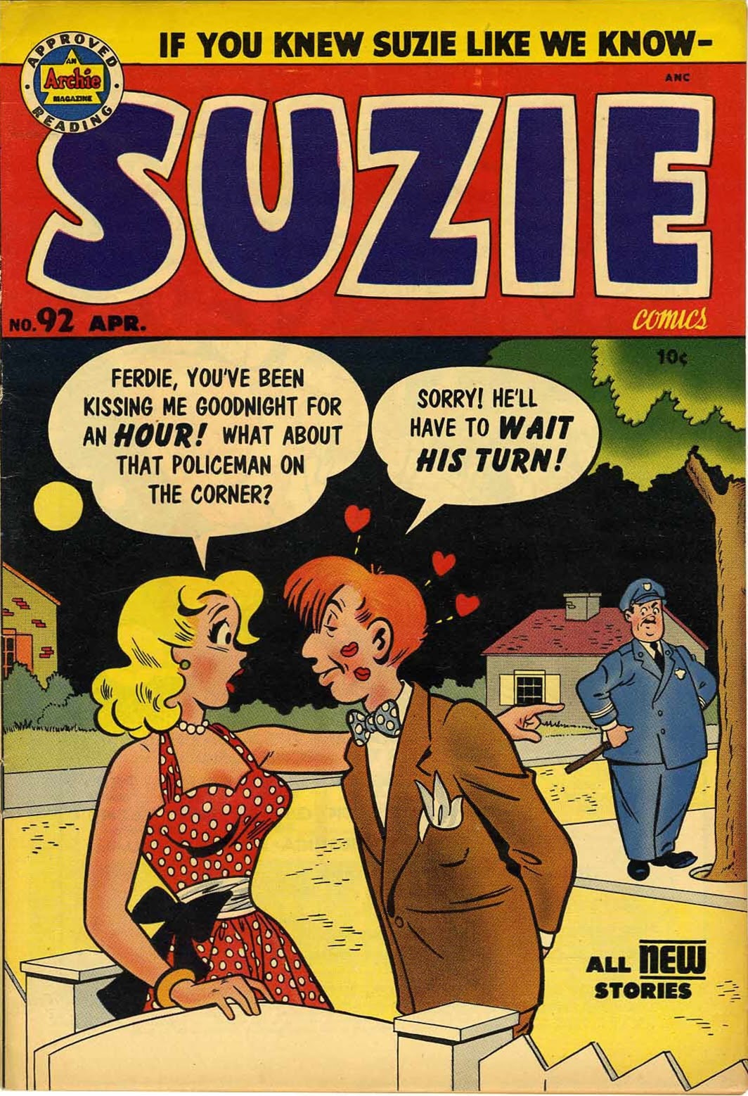 Read online Suzie Comics comic -  Issue #92 - 1