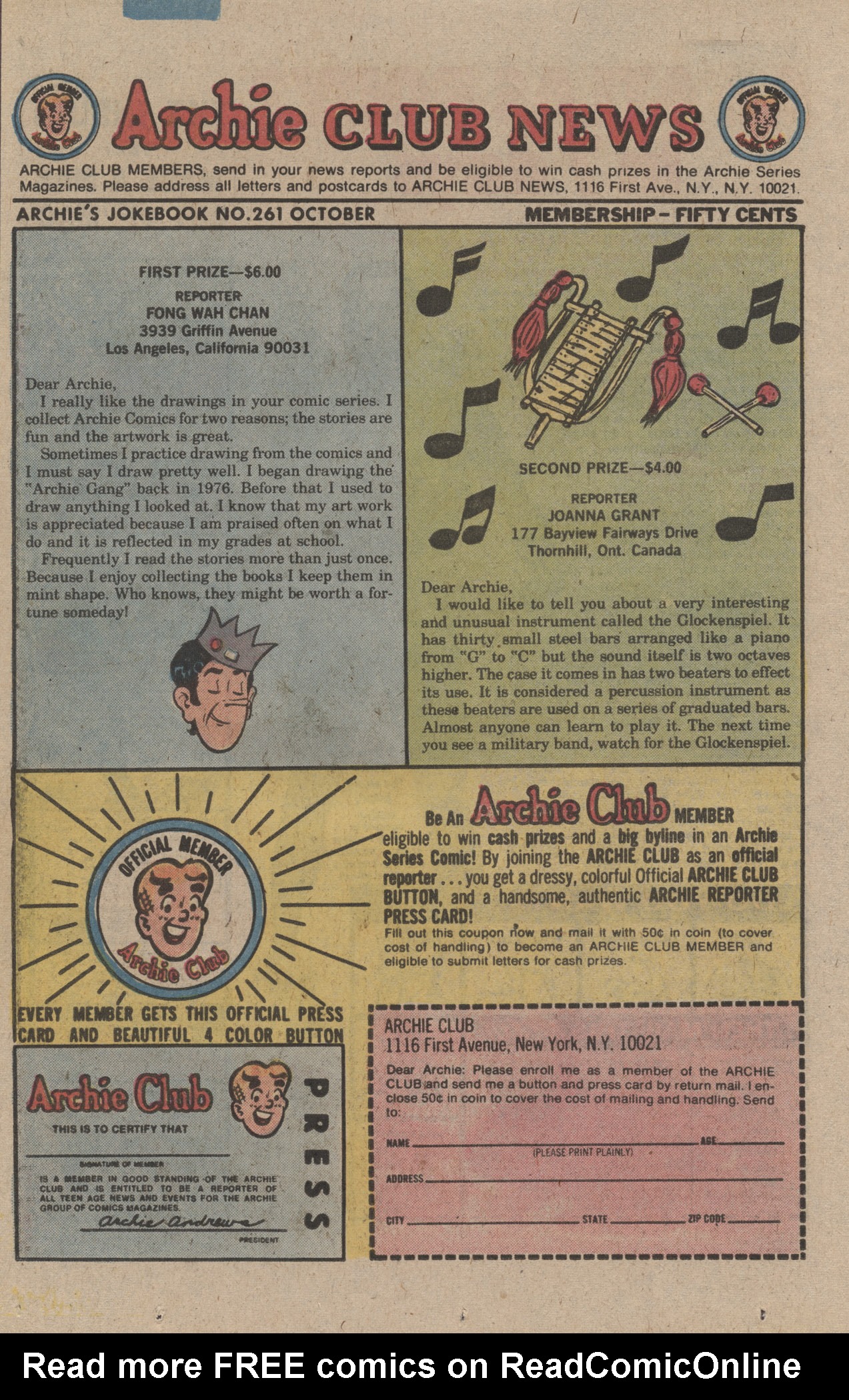 Read online Archie's Joke Book Magazine comic -  Issue #261 - 26