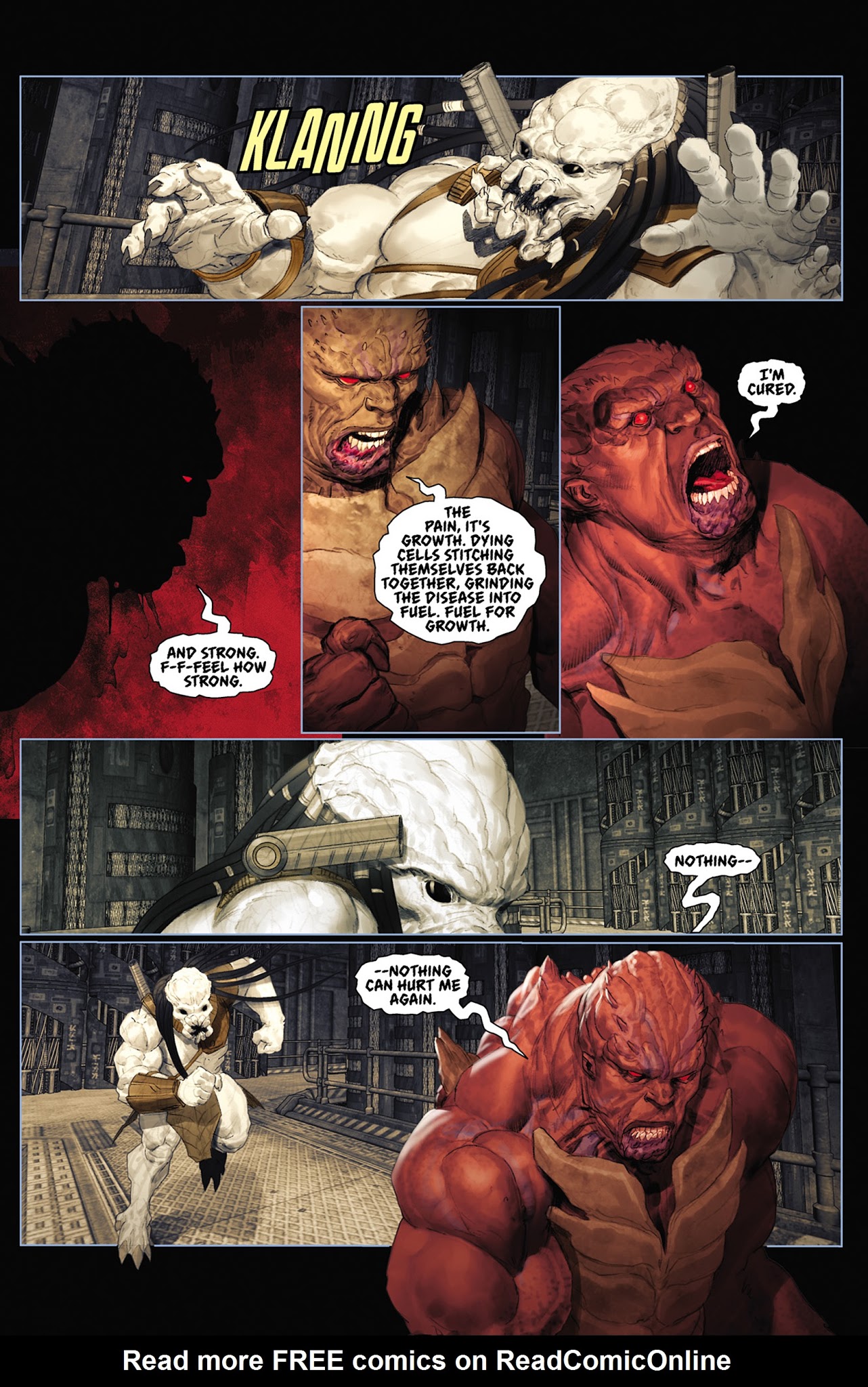 Read online Alien vs. Predator: Fire and Stone comic -  Issue #4 - 5