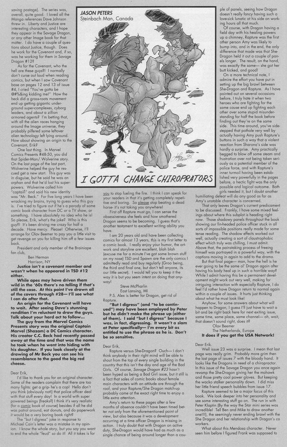 Read online The Savage Dragon (1993) comic -  Issue #24 - 27