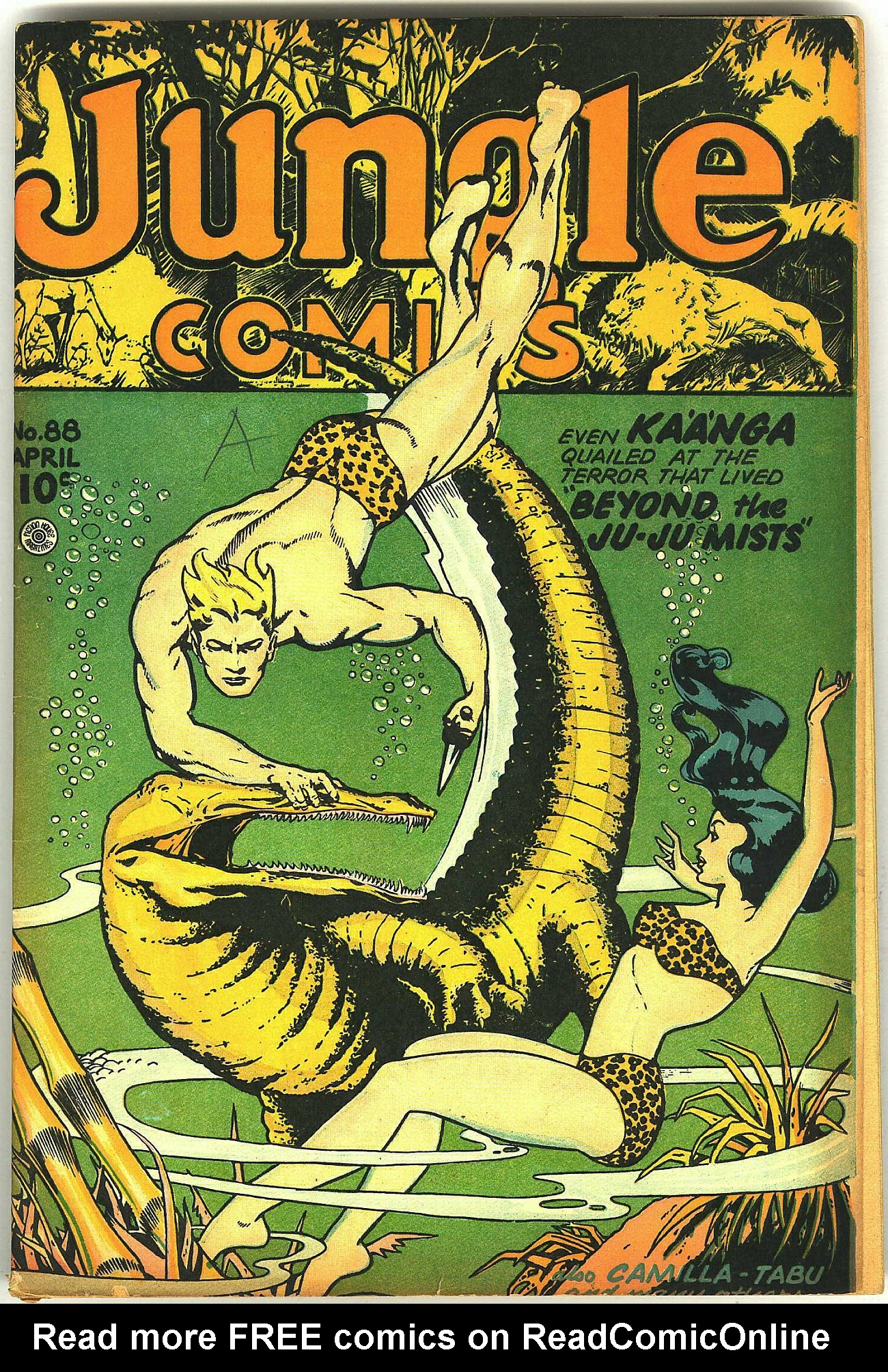 Read online Jungle Comics comic -  Issue #88 - 1