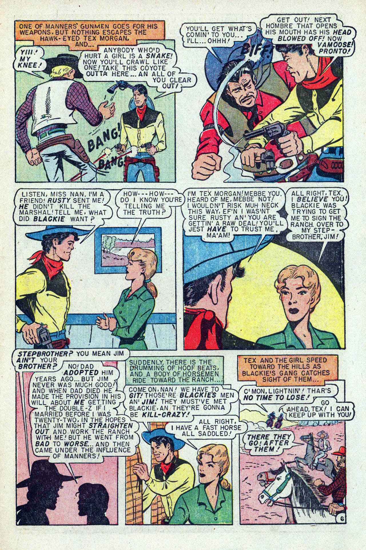 Read online Tex Morgan comic -  Issue #2 - 31