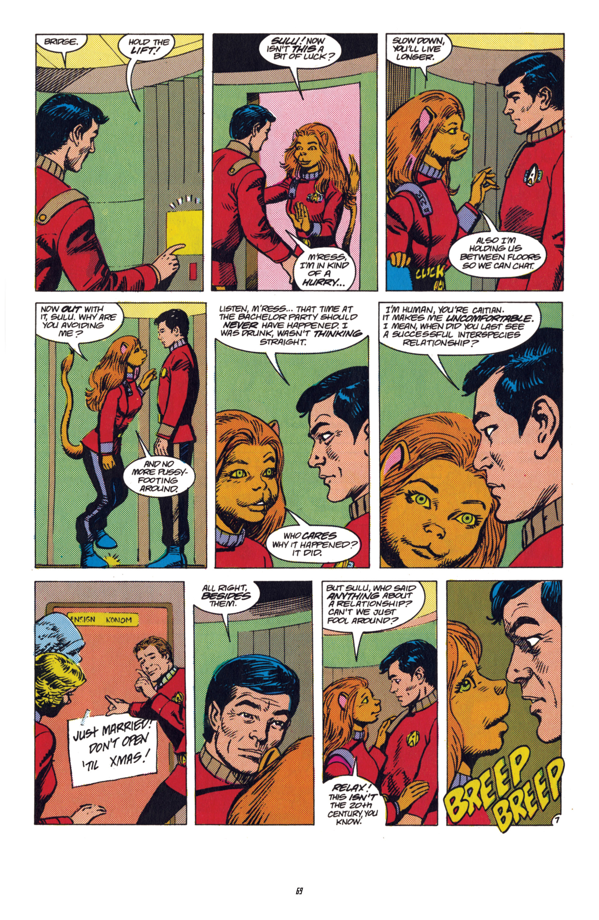 Read online Star Trek Classics comic -  Issue #5 - 68
