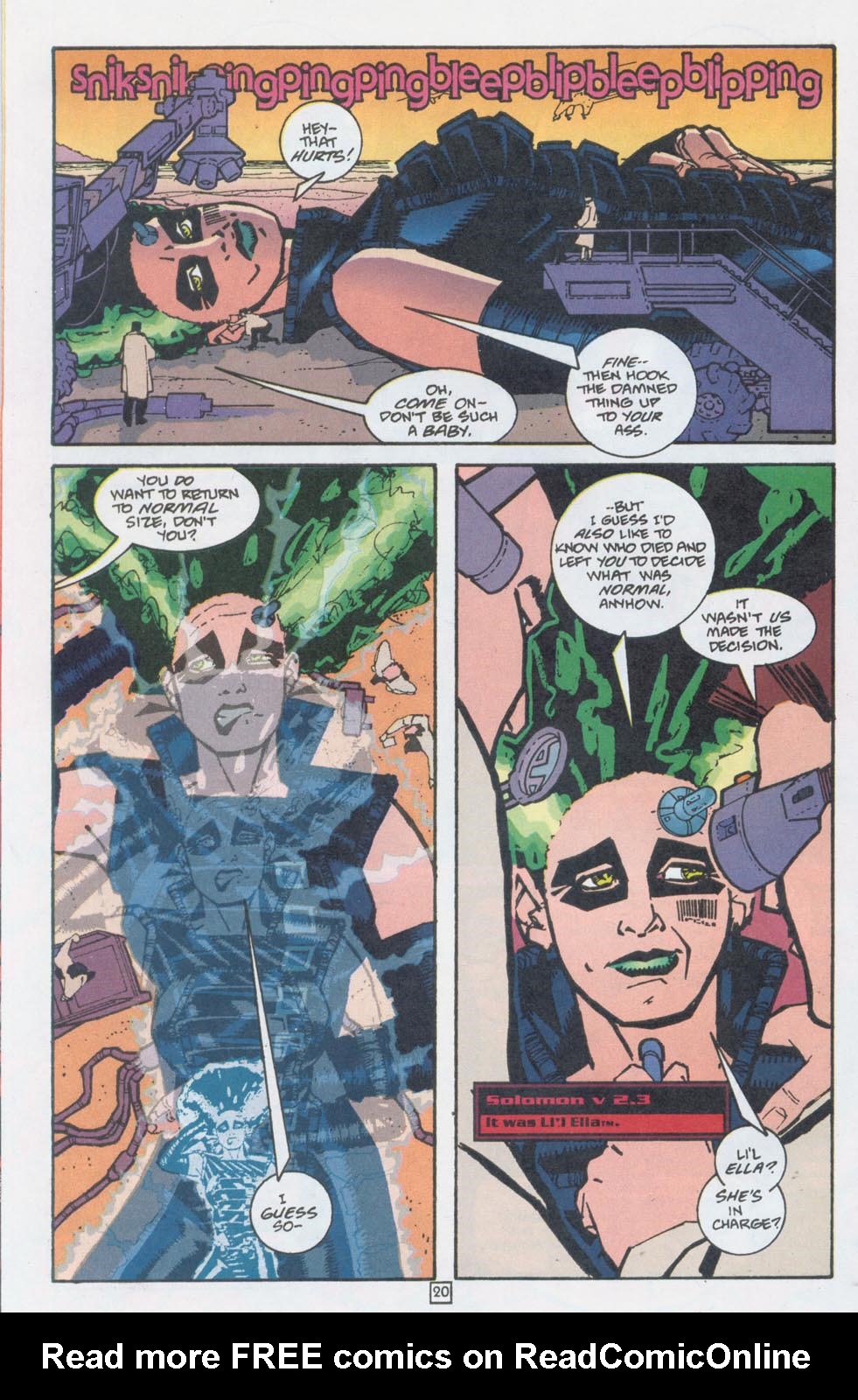 Read online Cyberella comic -  Issue #12 - 20