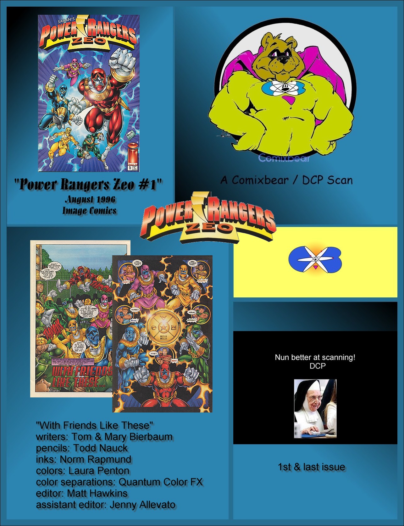 Read online Power Rangers Zeo comic -  Issue # Full - 36