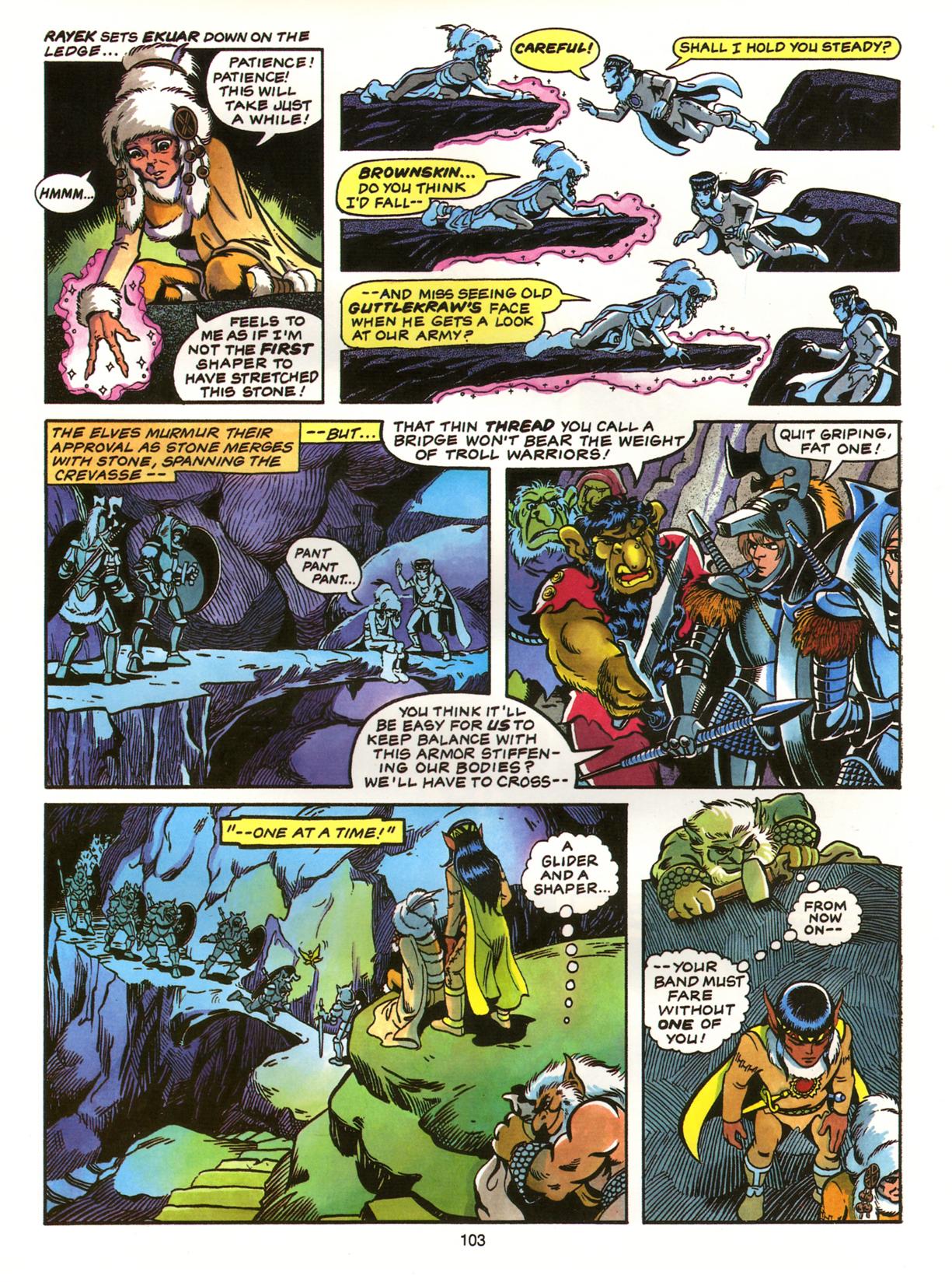 Read online ElfQuest (Starblaze Edition) comic -  Issue # TPB 4 - 109