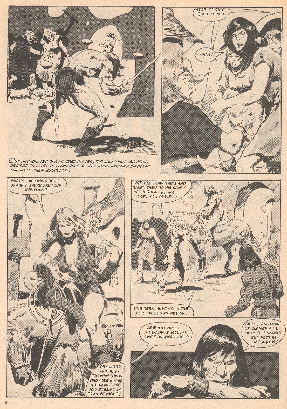 The Savage Sword Of Conan issue 70 - Page 8