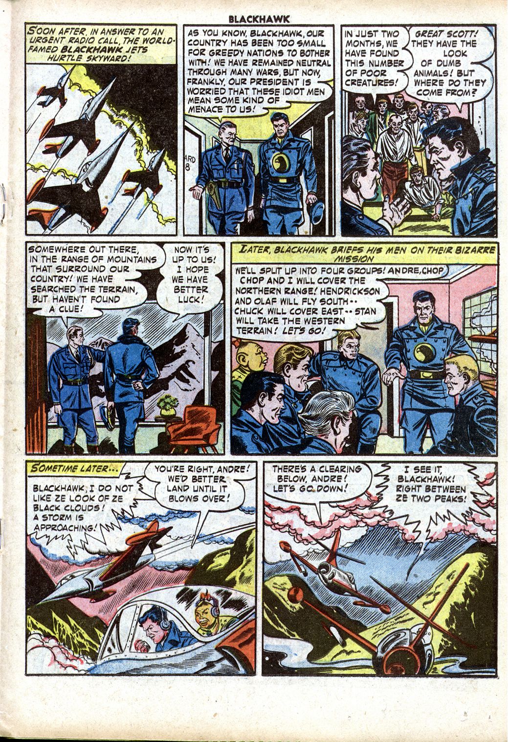 Read online Blackhawk (1957) comic -  Issue #65 - 19