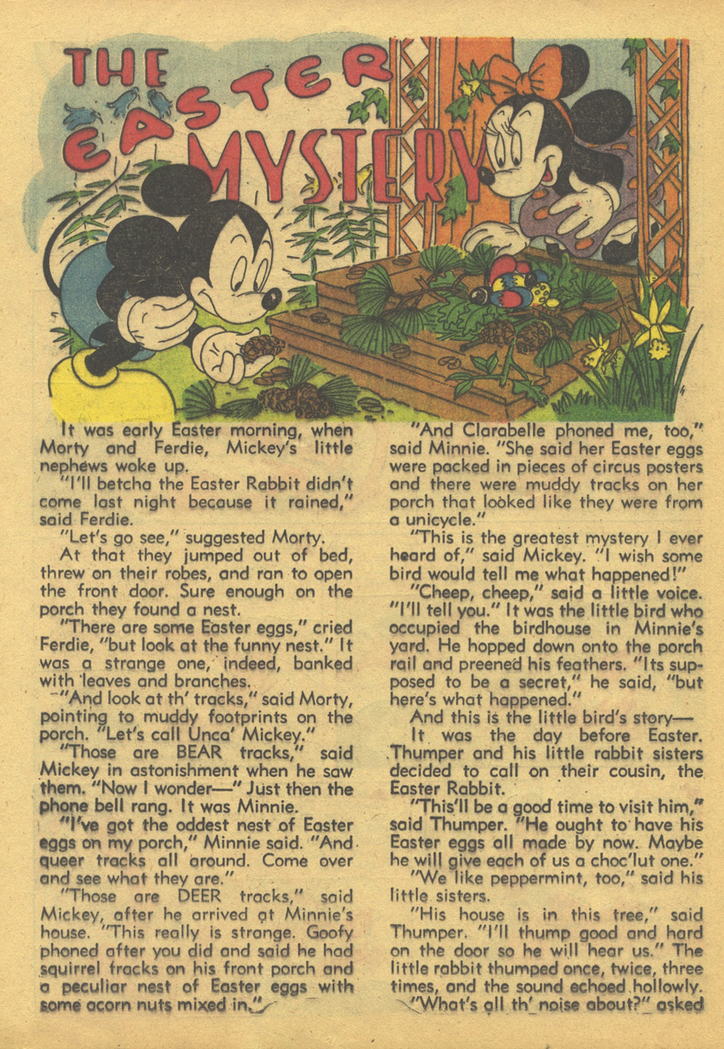 Read online Walt Disney's Comics and Stories comic -  Issue #91 - 34