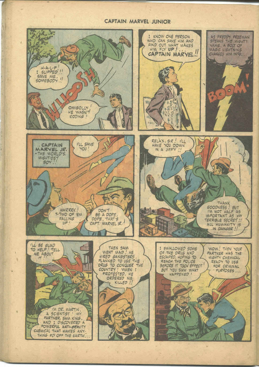 Read online Captain Marvel, Jr. comic -  Issue #37 - 18