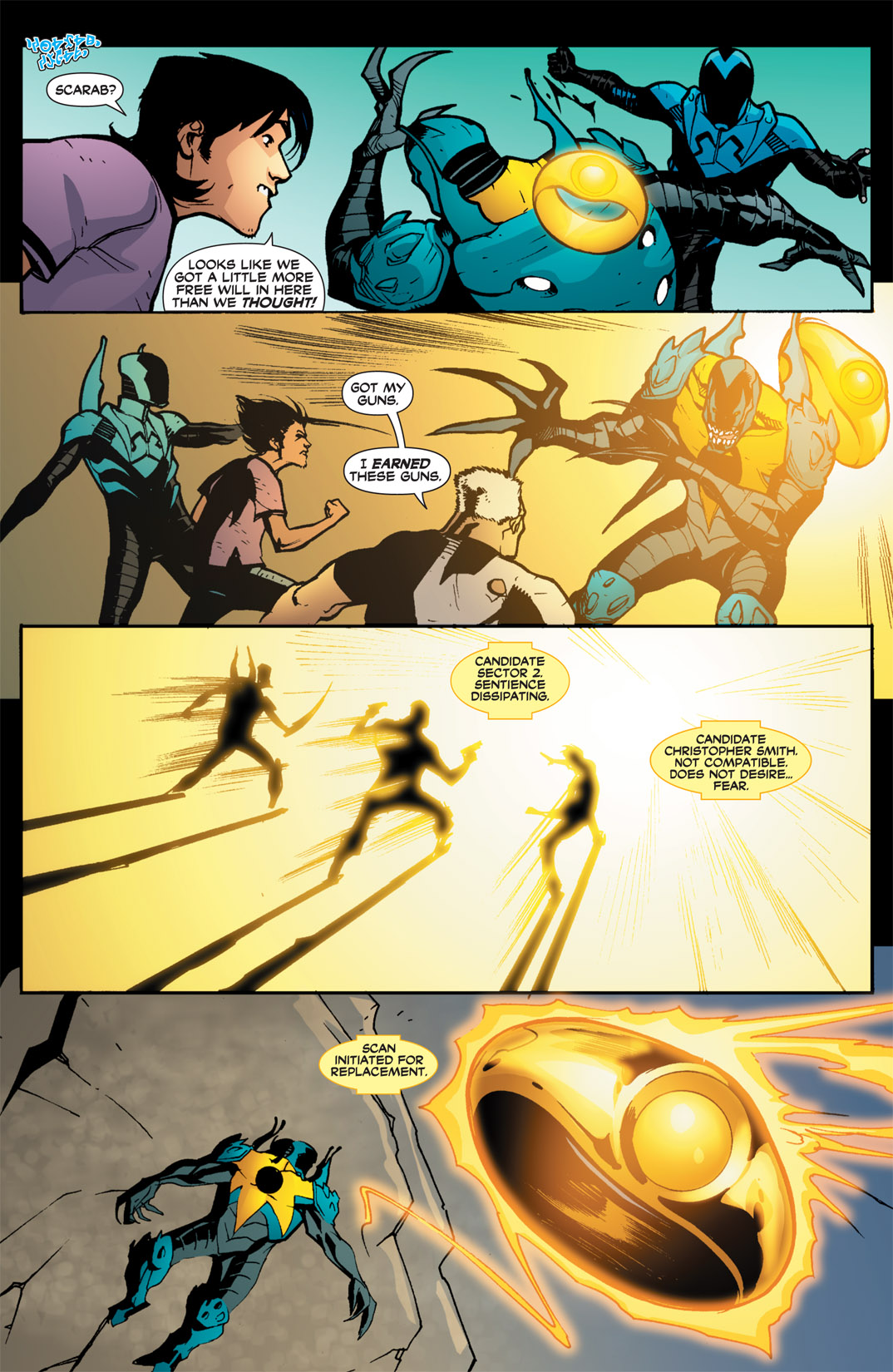 Read online Blue Beetle (2006) comic -  Issue #20 - 22