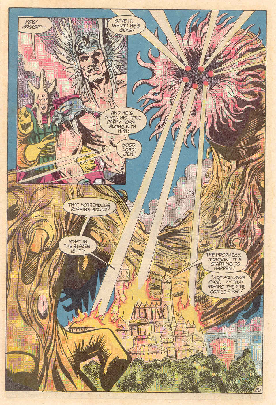 Read online Warlord (1976) comic -  Issue #133 - 29