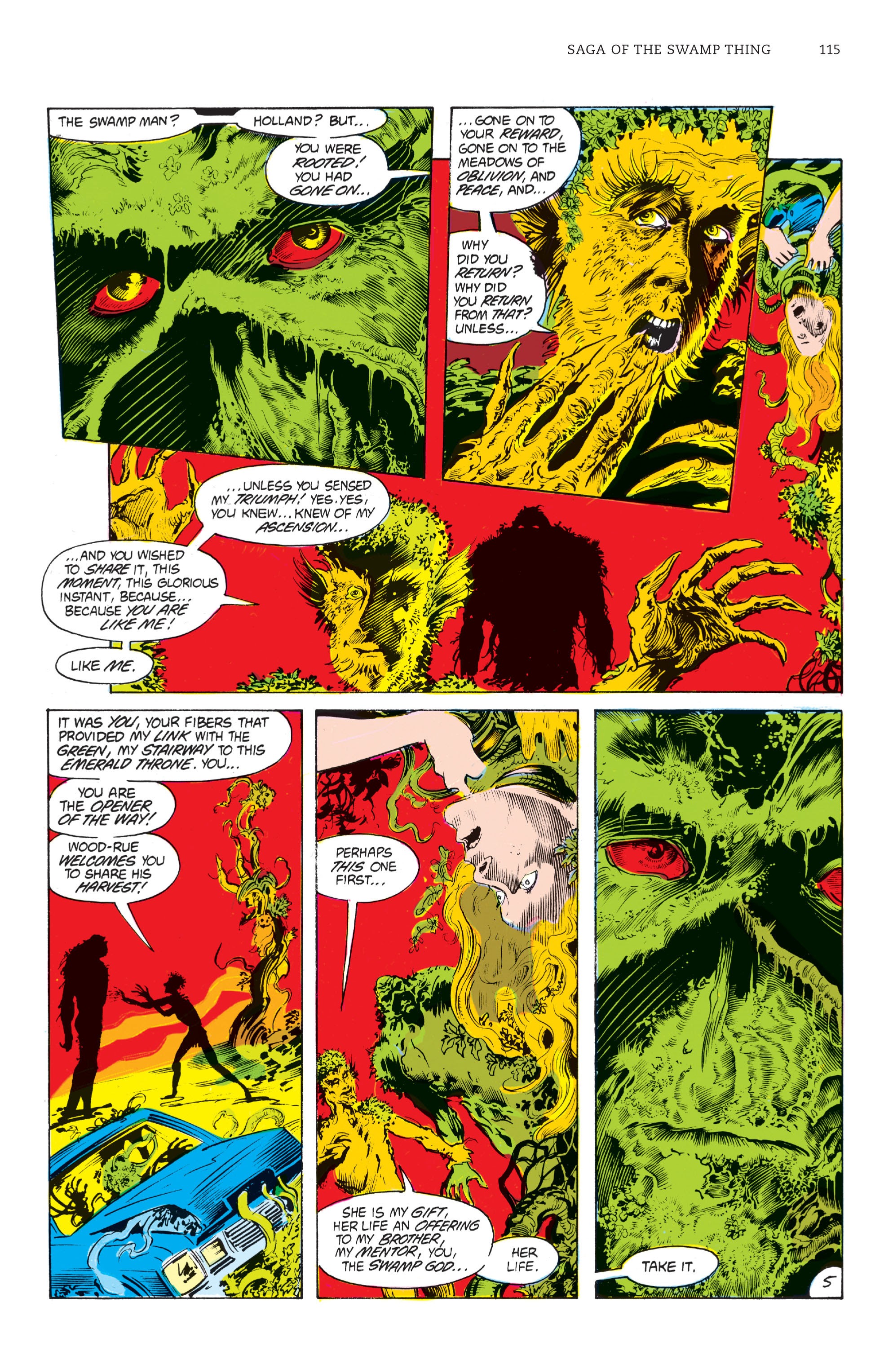 Read online Saga of the Swamp Thing comic -  Issue # TPB 1 (Part 2) - 13