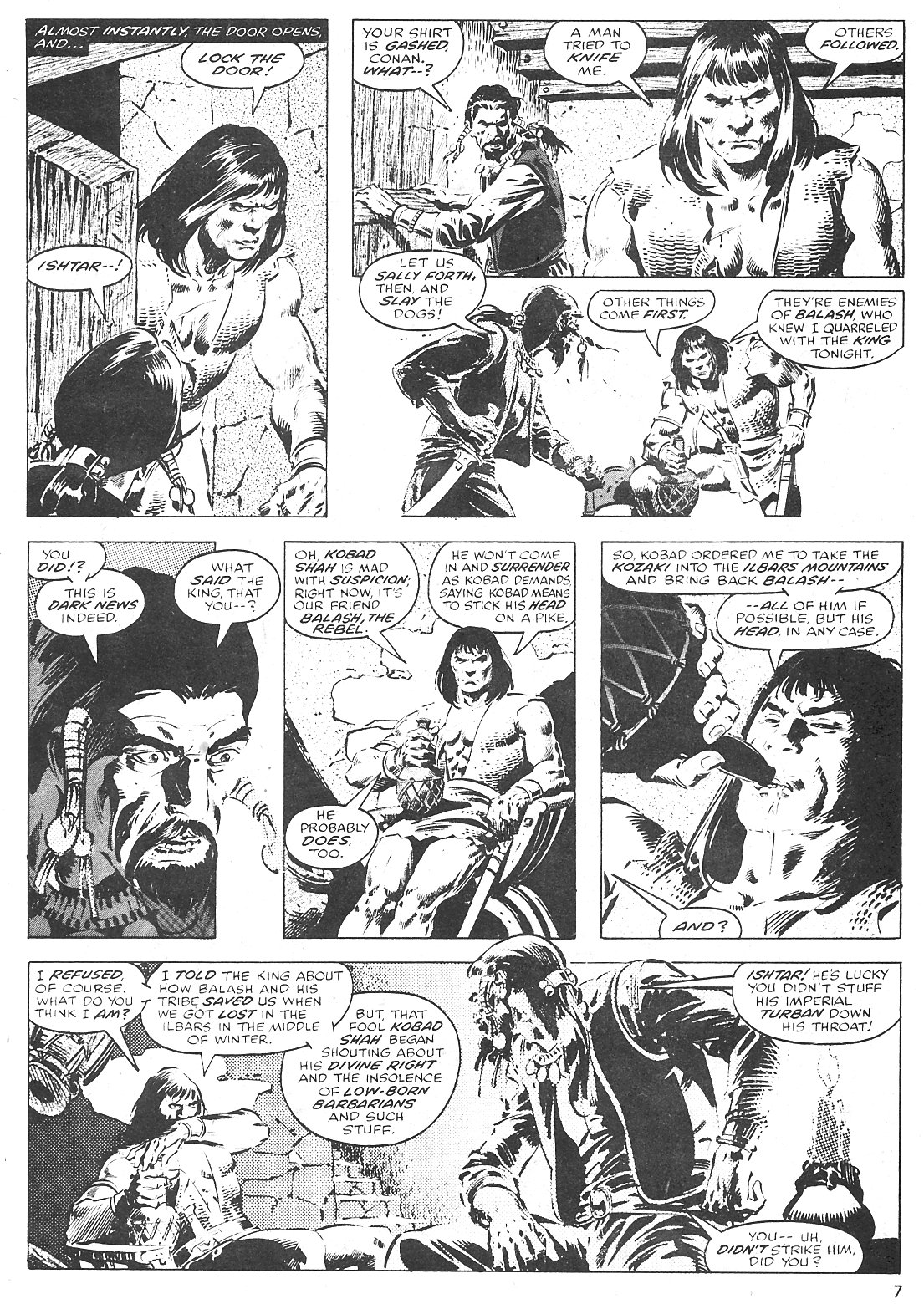 Read online The Savage Sword Of Conan comic -  Issue #31 - 7