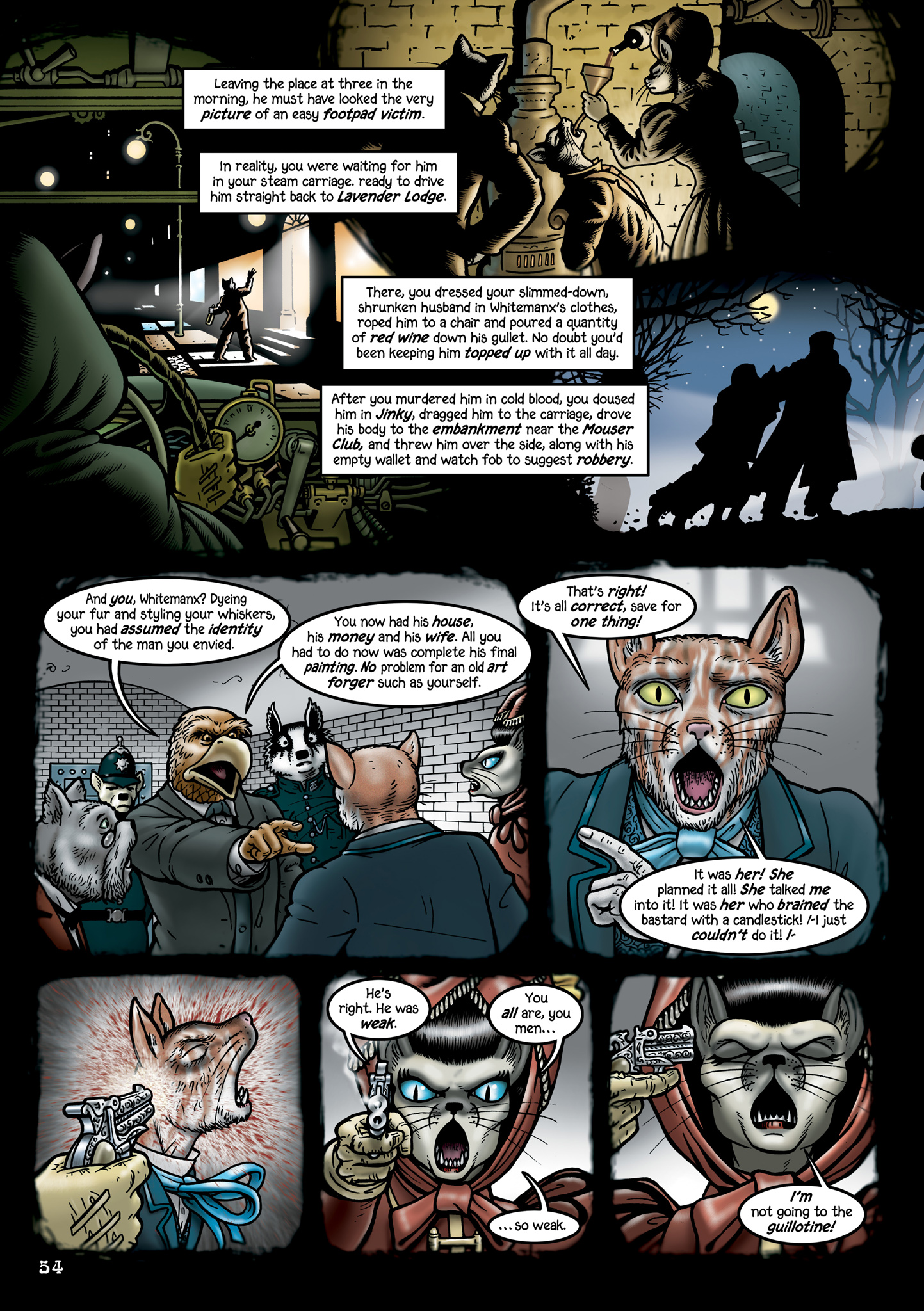 Read online Grandville Force Majeur comic -  Issue # TPB (Part 1) - 56