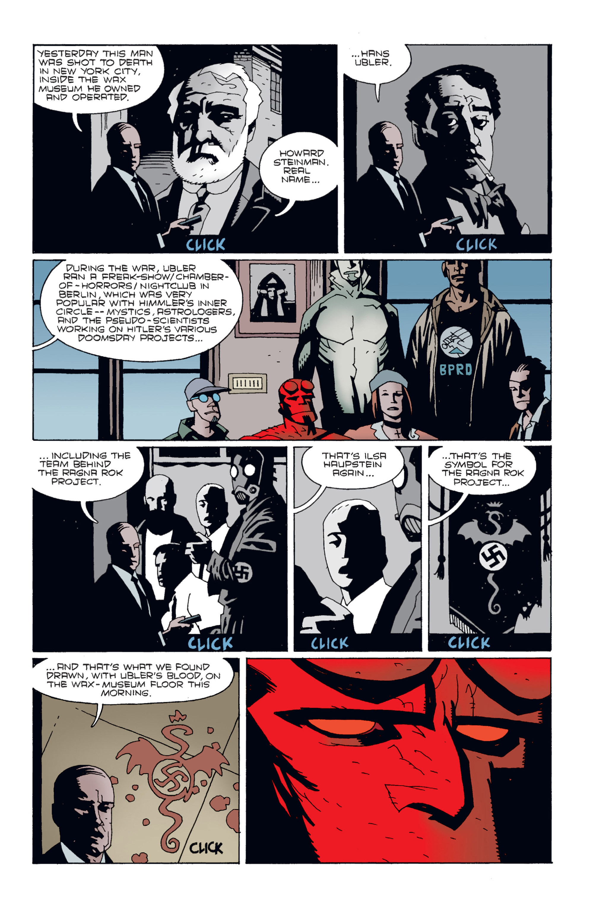 Read online Hellboy comic -  Issue #2 - 20