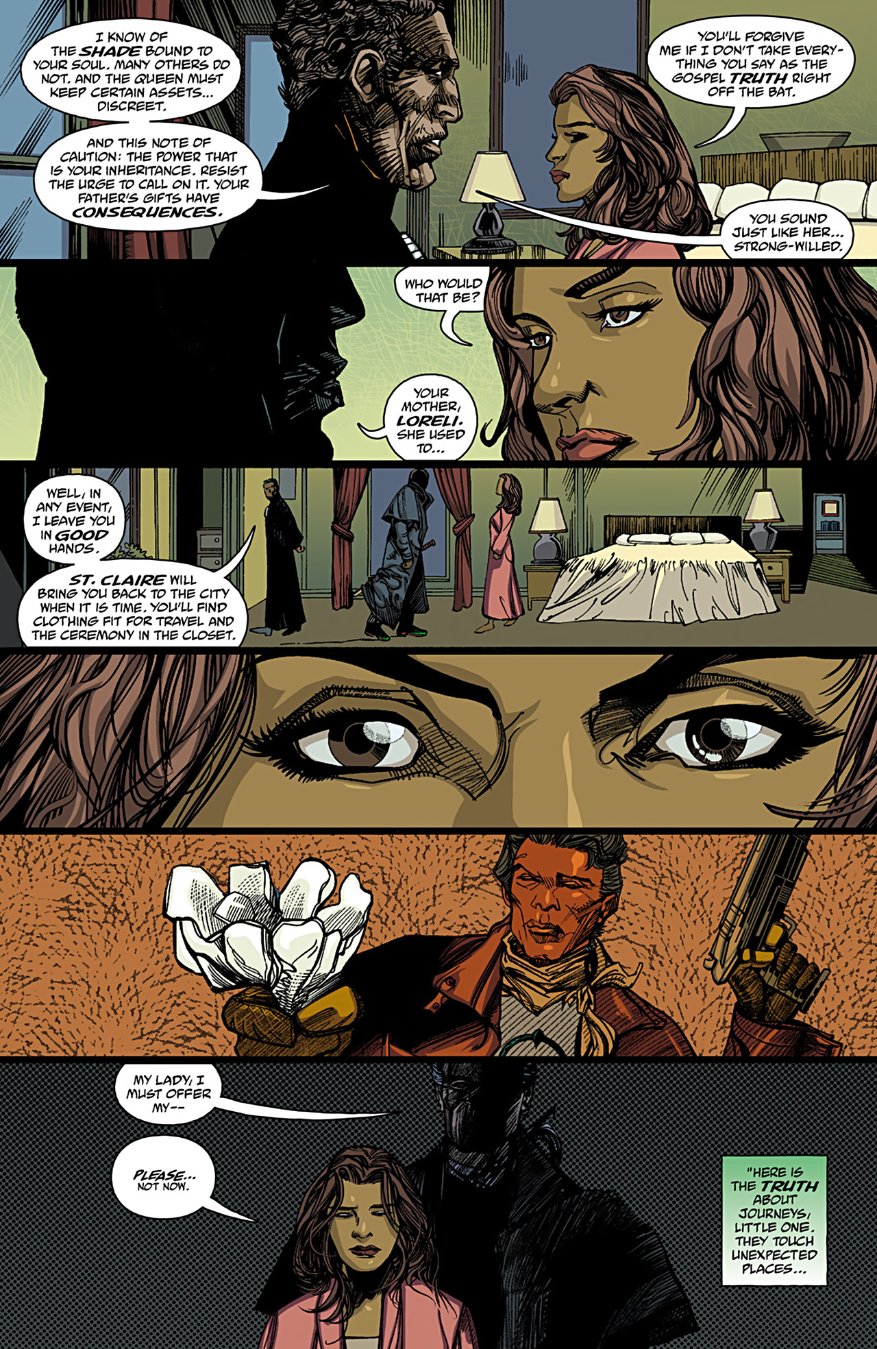 Read online Dominique Laveau: Voodoo Child comic -  Issue #5 - 10