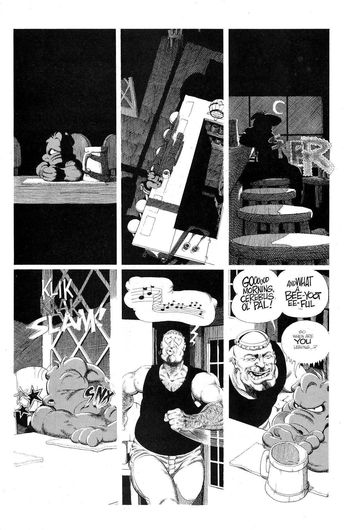 Read online Cerebus comic -  Issue #213 - 19