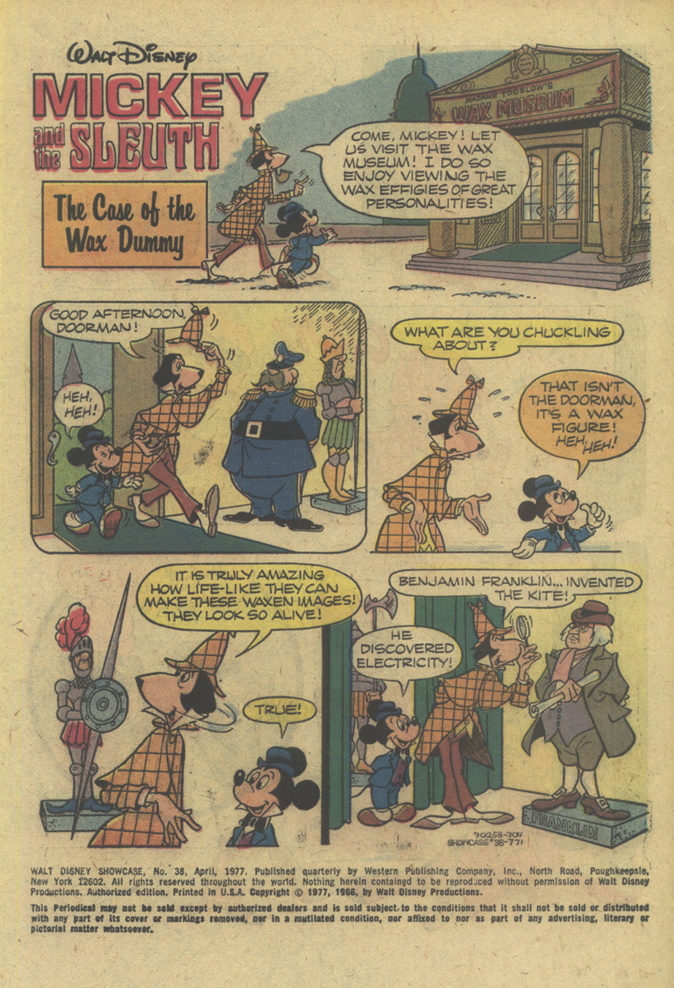 Read online Walt Disney Showcase (1970) comic -  Issue #38 - 3
