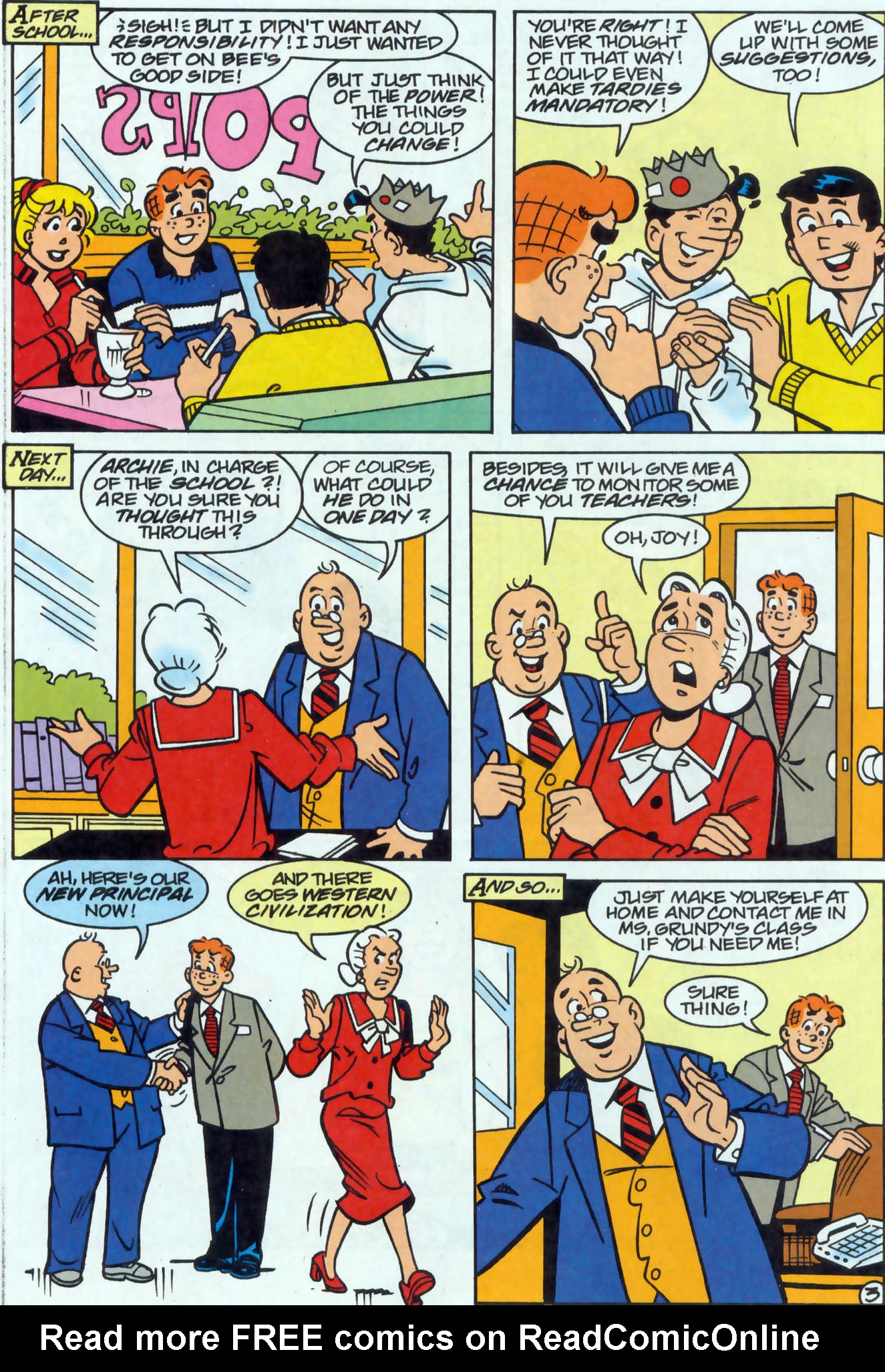 Read online Archie (1960) comic -  Issue #555 - 4