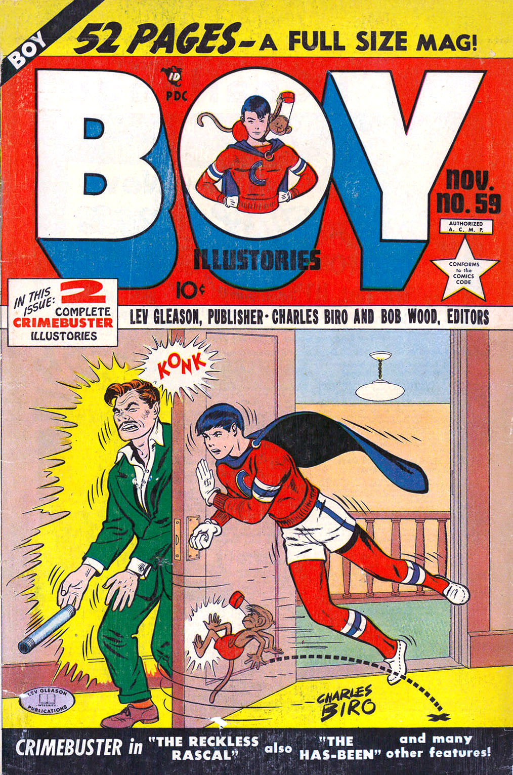 Read online Boy Comics comic -  Issue #59 - 1