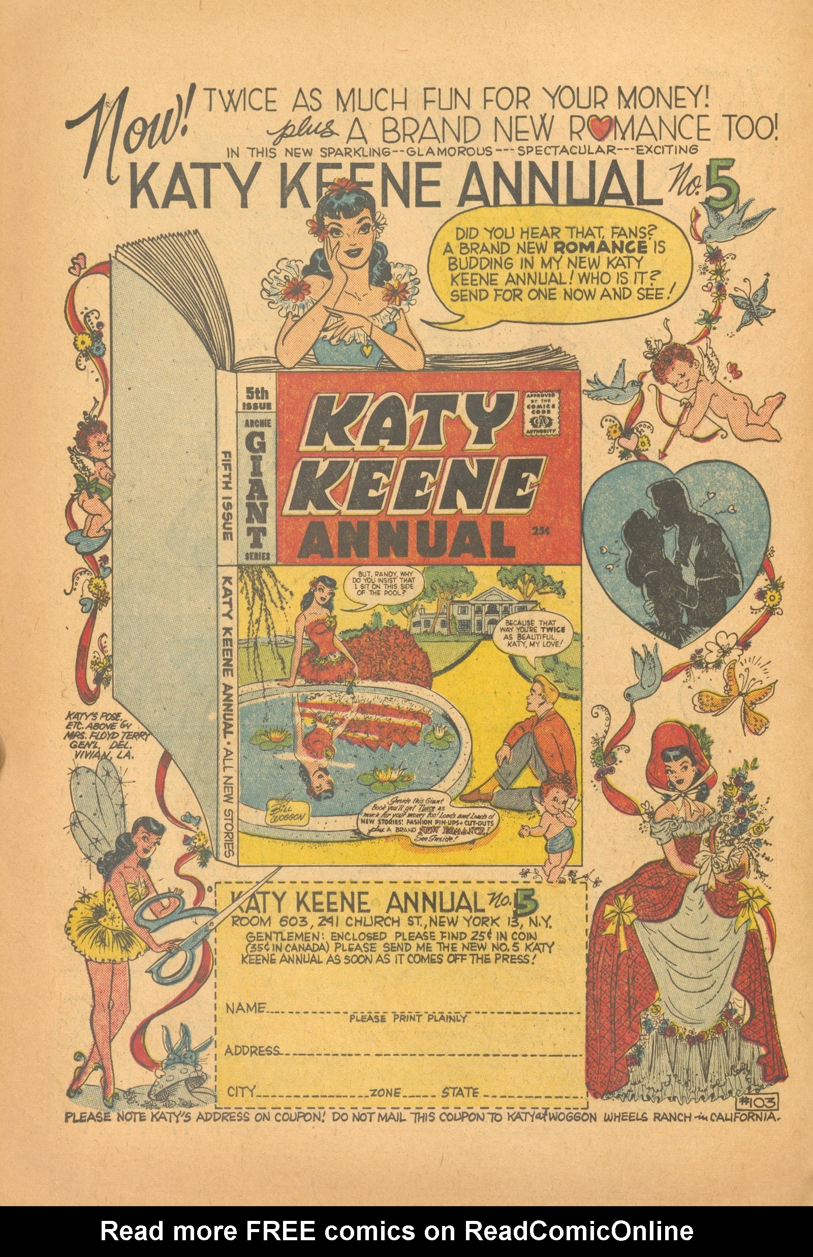 Read online Katy Keene Charm comic -  Issue # Full - 16