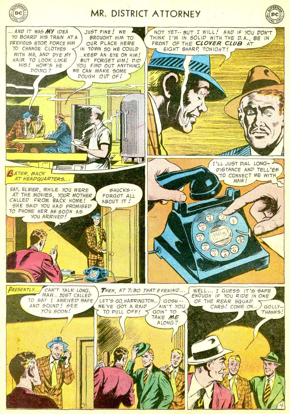 Read online Mr. District Attorney comic -  Issue #53 - 15