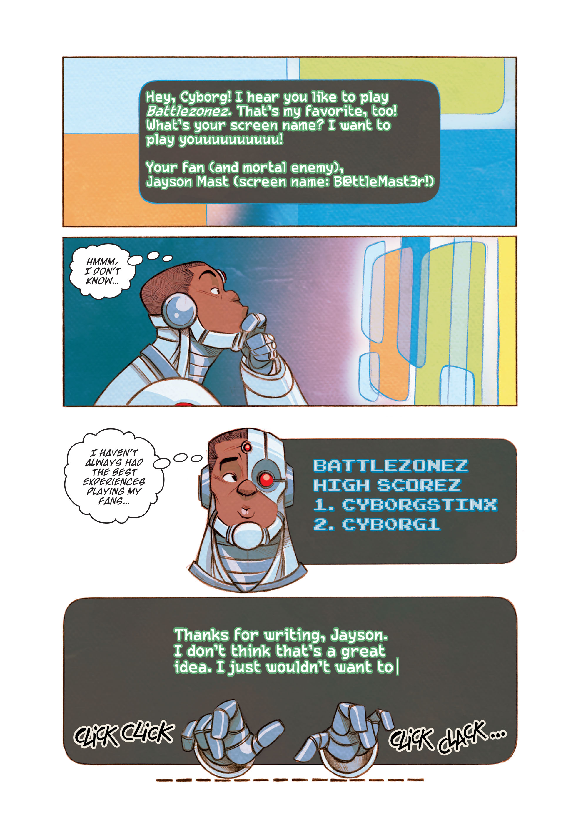 Read online Dear Justice League comic -  Issue # TPB (Part 2) - 4