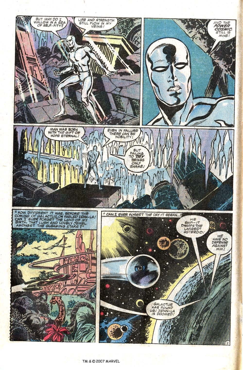 Read online Silver Surfer (1982) comic -  Issue # Full - 4