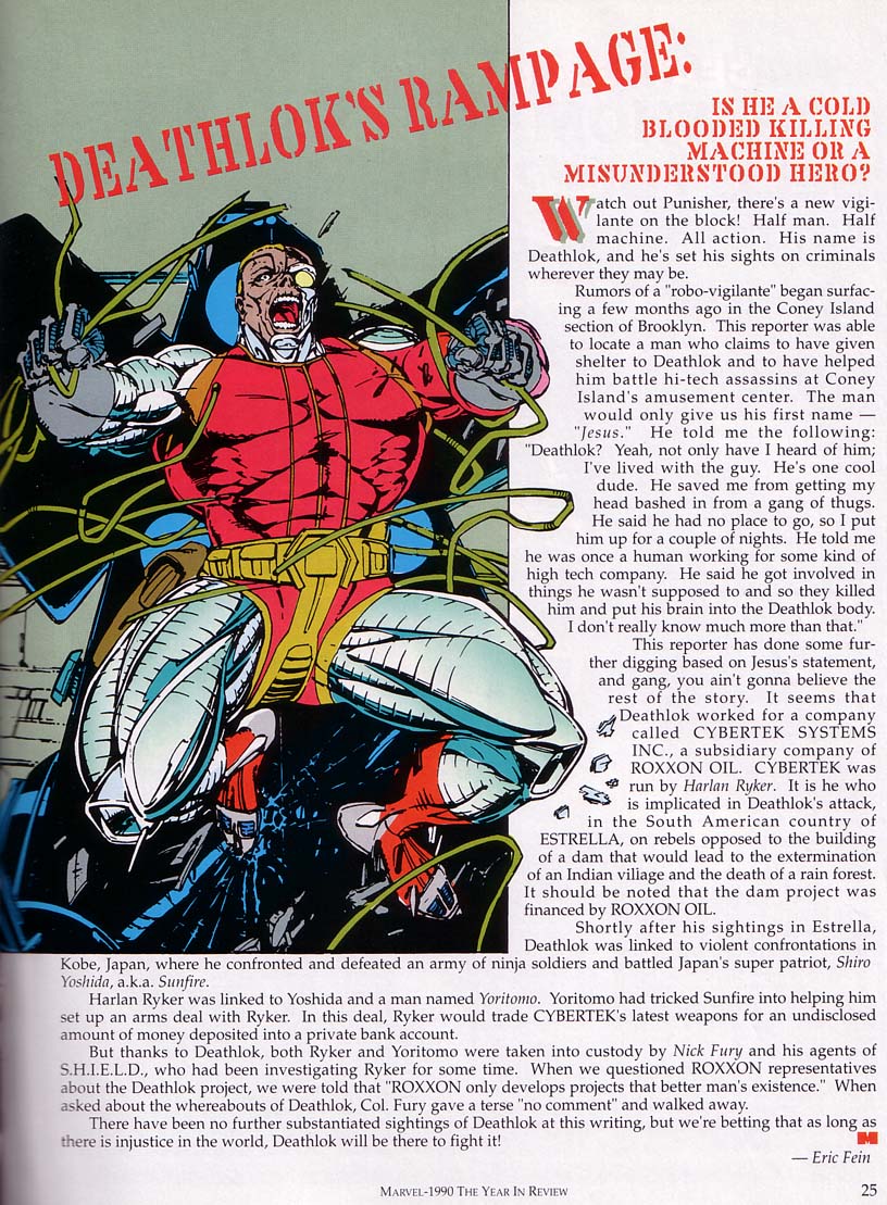 Read online Marvel: The Year-in-Review comic -  Issue #2 - 26