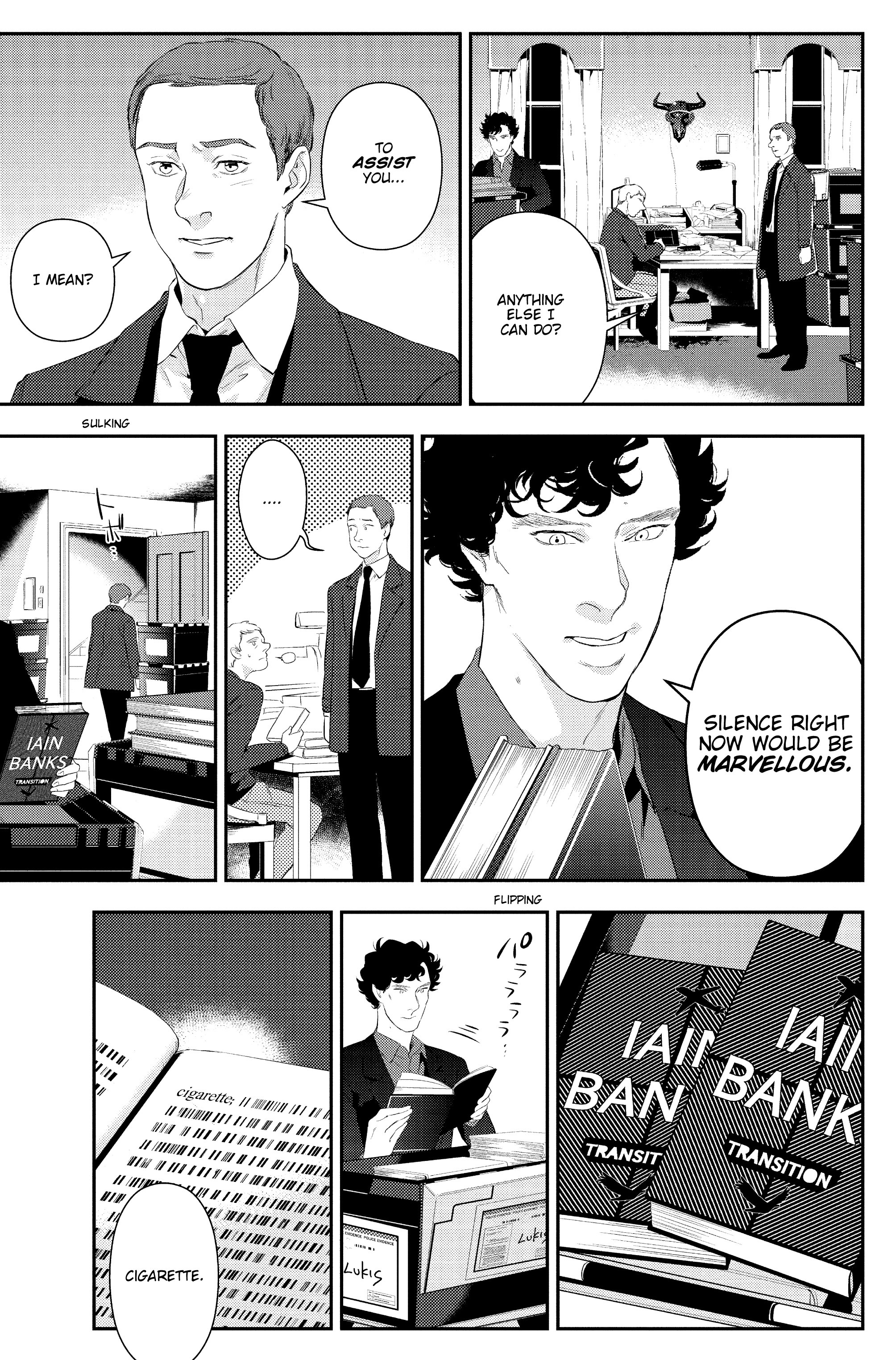 Read online Sherlock: The Blind Banker comic -  Issue #5 - 10