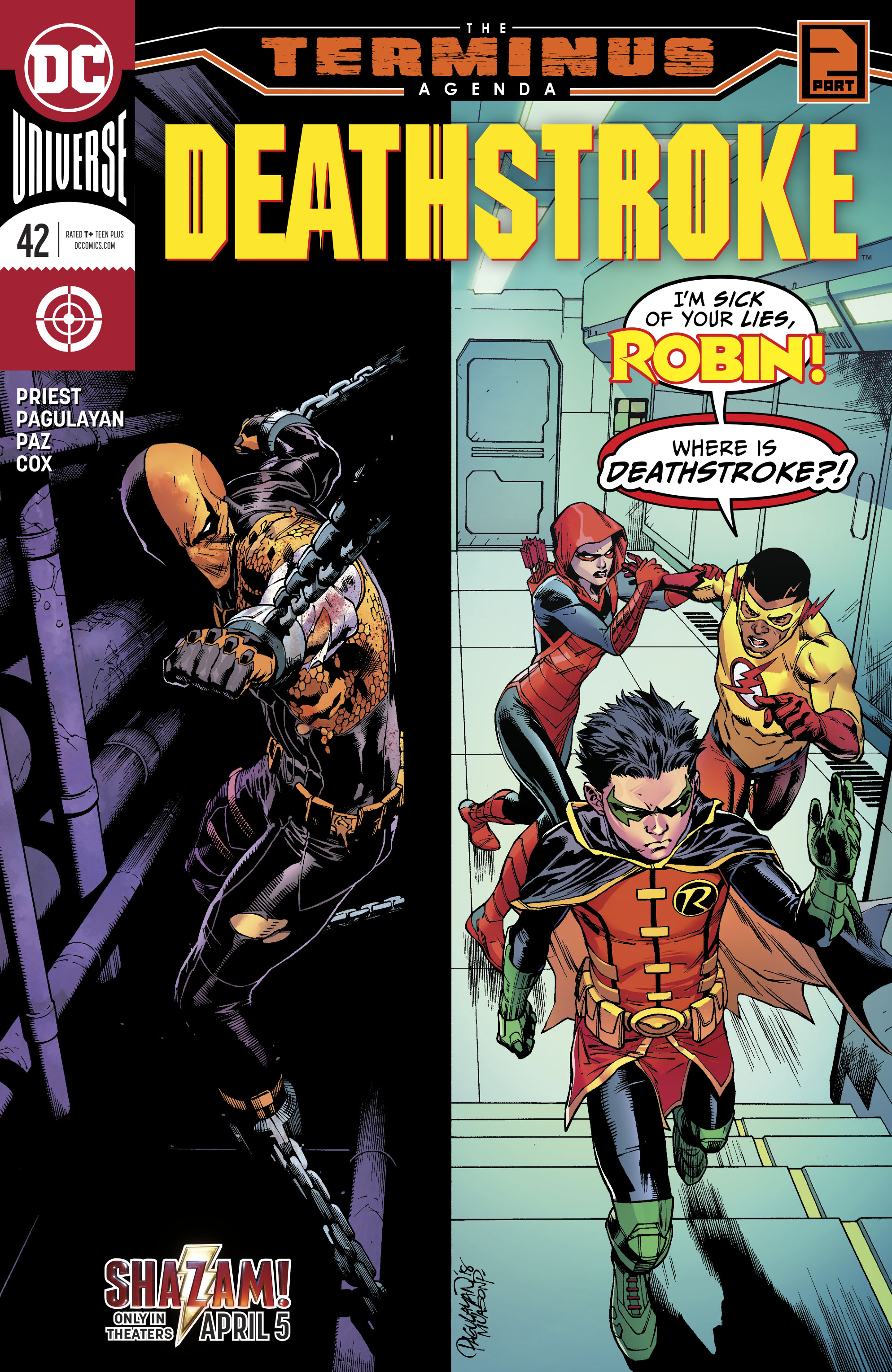 Read online Deathstroke (2016) comic -  Issue #42 - 1