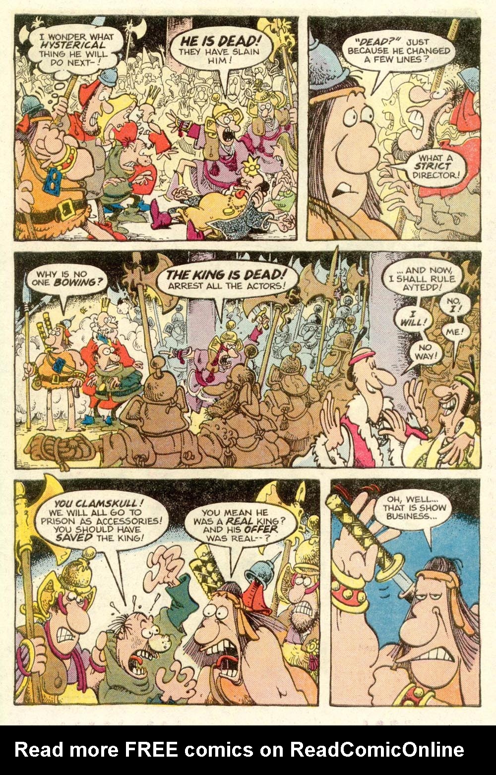 Read online Sergio Aragonés Groo the Wanderer comic -  Issue #12 - 22