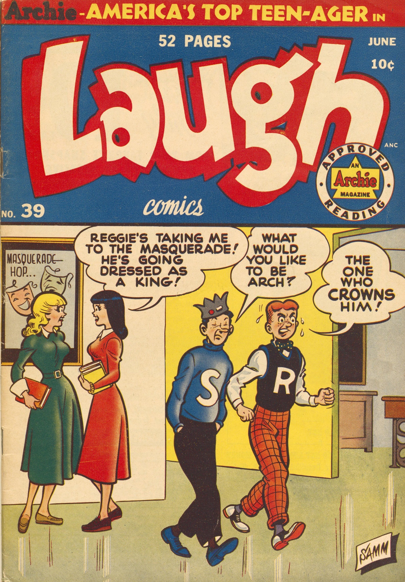 Read online Laugh (Comics) comic -  Issue #39 - 1