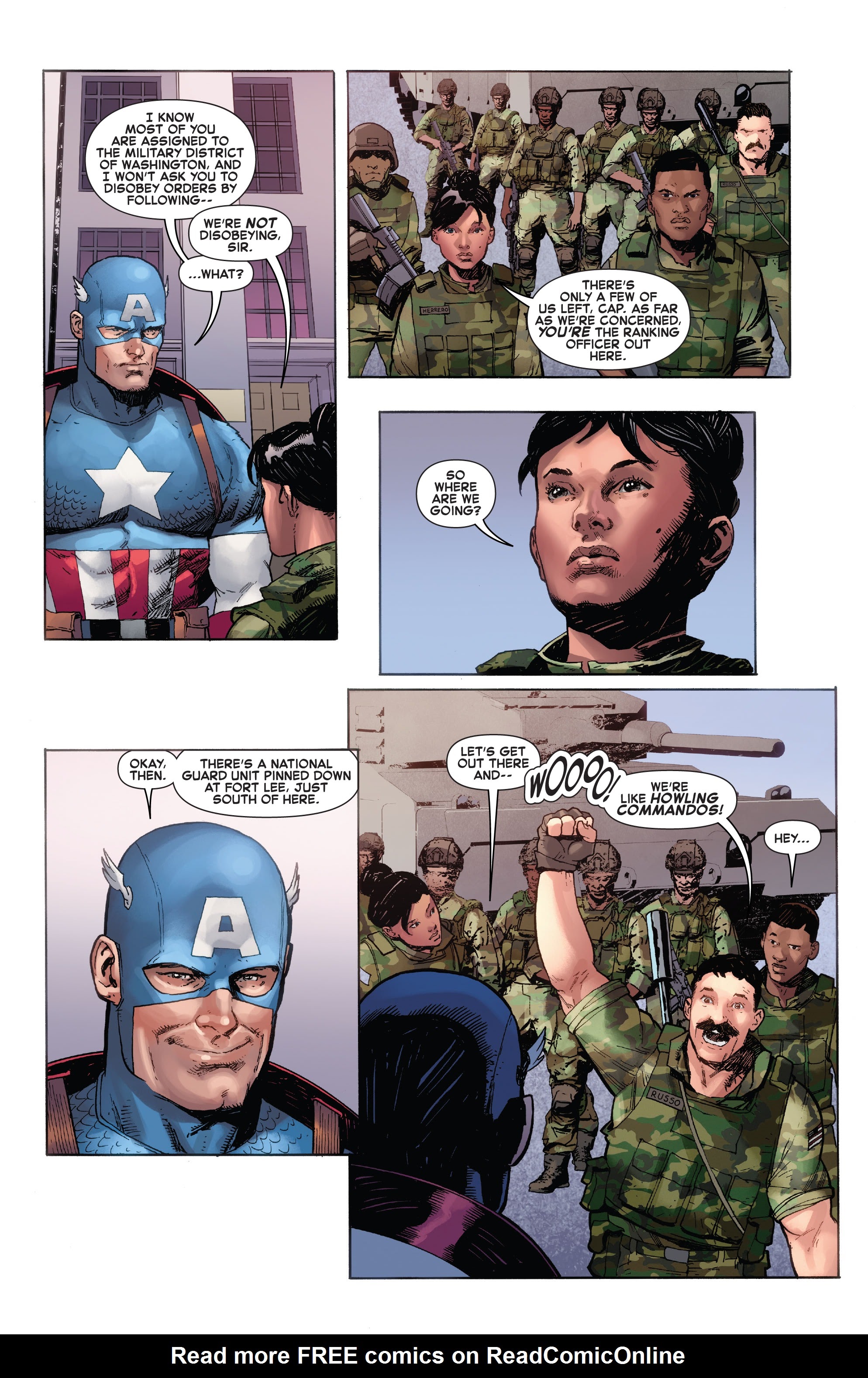Read online Empyre: Captain America comic -  Issue #1 - 16