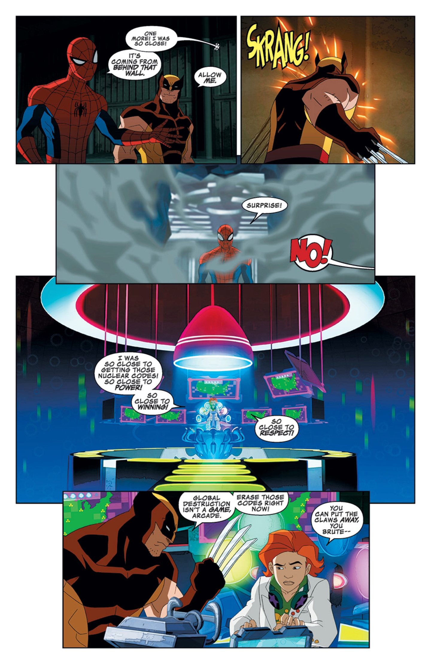 Read online Marvel Universe Ultimate Spider-Man: Web Warriors comic -  Issue #9 - 27