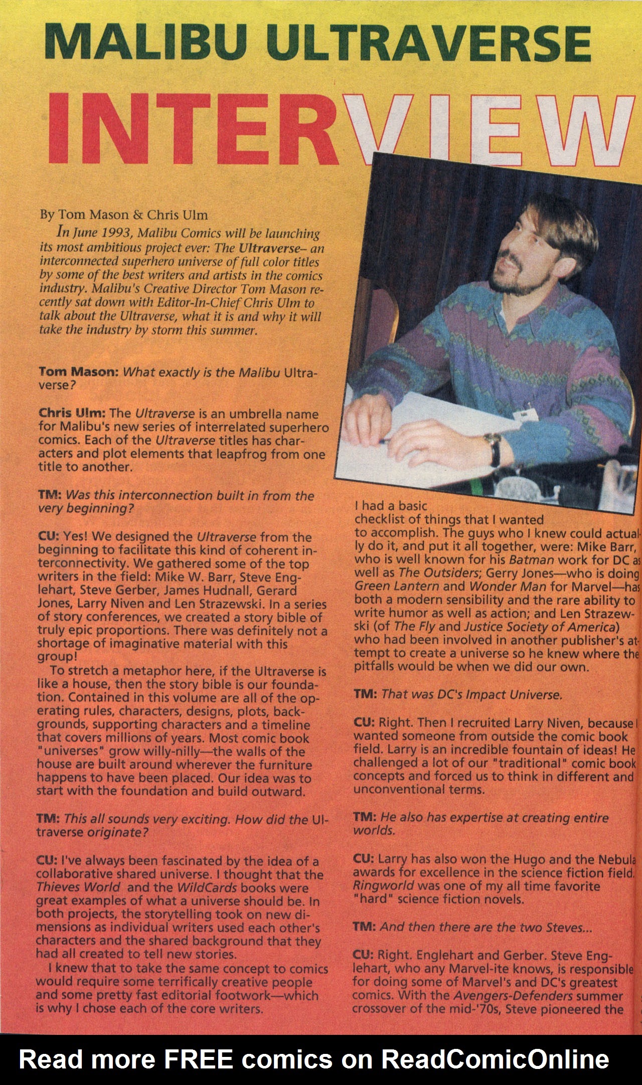 Read online Unleashing the Ultraverse comic -  Issue # Full - 6