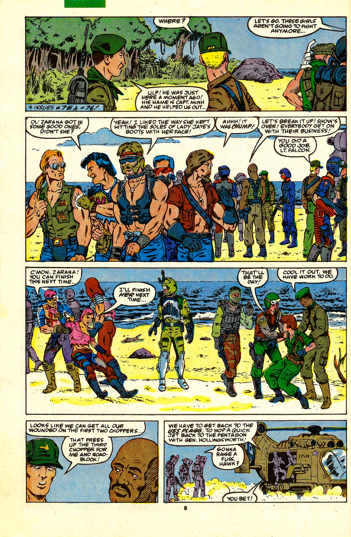 Read online G.I. Joe: A Real American Hero comic -  Issue #77 - 6