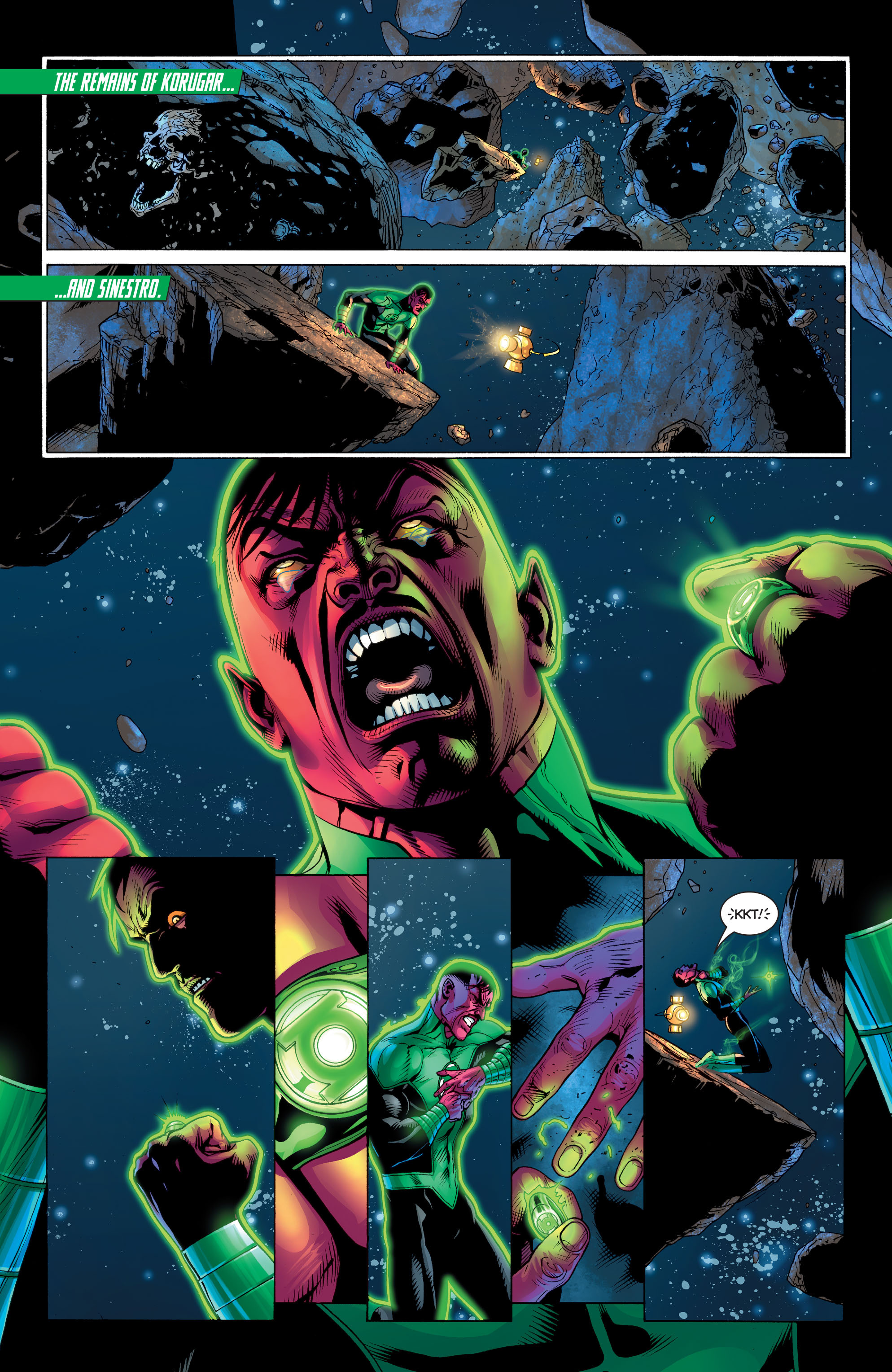 Read online Green Lantern: The Wrath of the First Lantern comic -  Issue # TPB - 264