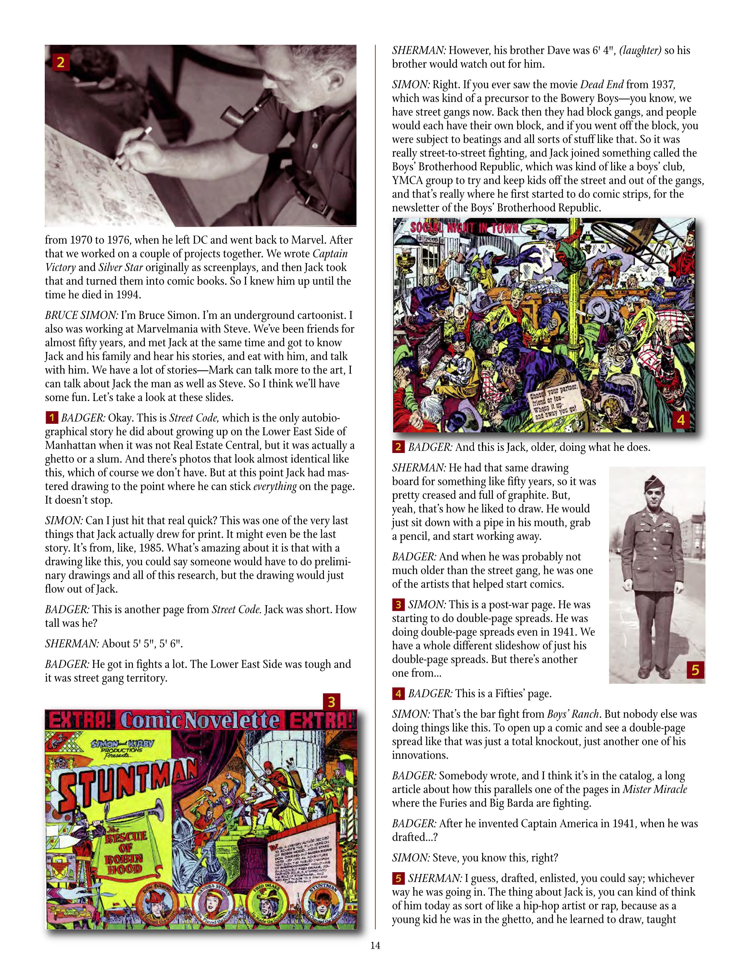 Read online The Jack Kirby Collector comic -  Issue #71 - 16