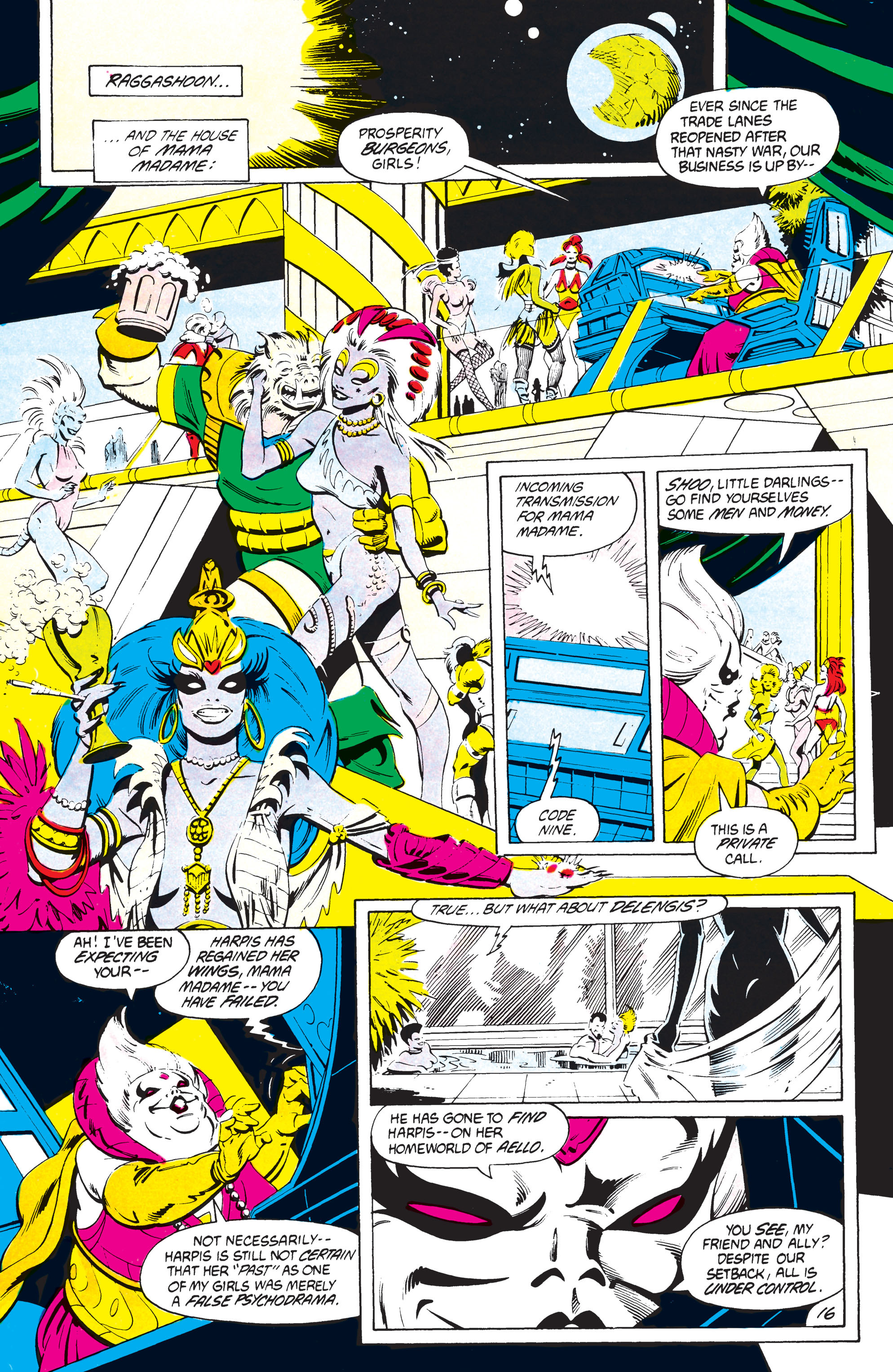 Read online The Omega Men (1983) comic -  Issue #22 - 16