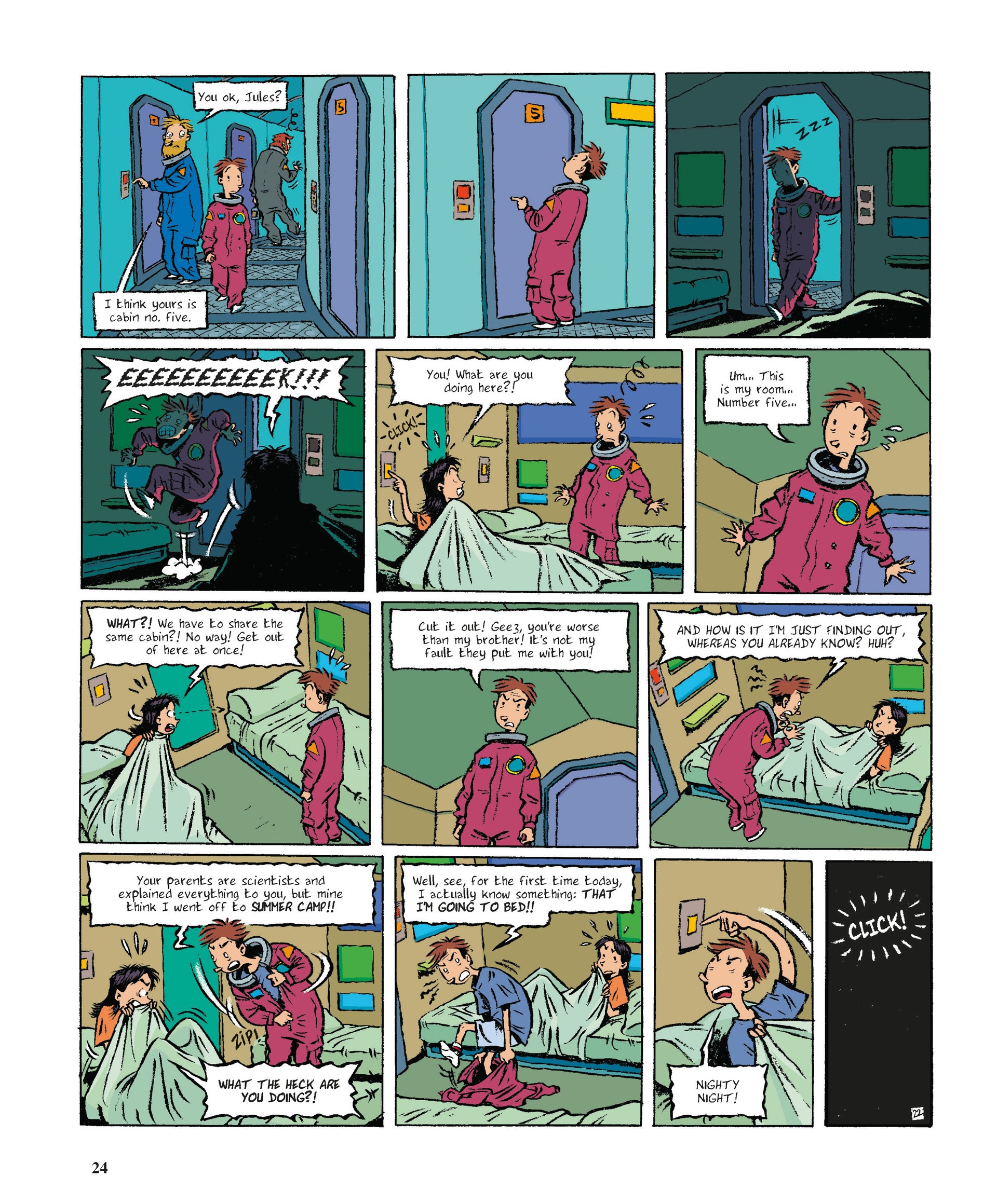 Read online The Amazing Adventures of Jules comic -  Issue #1 - 24