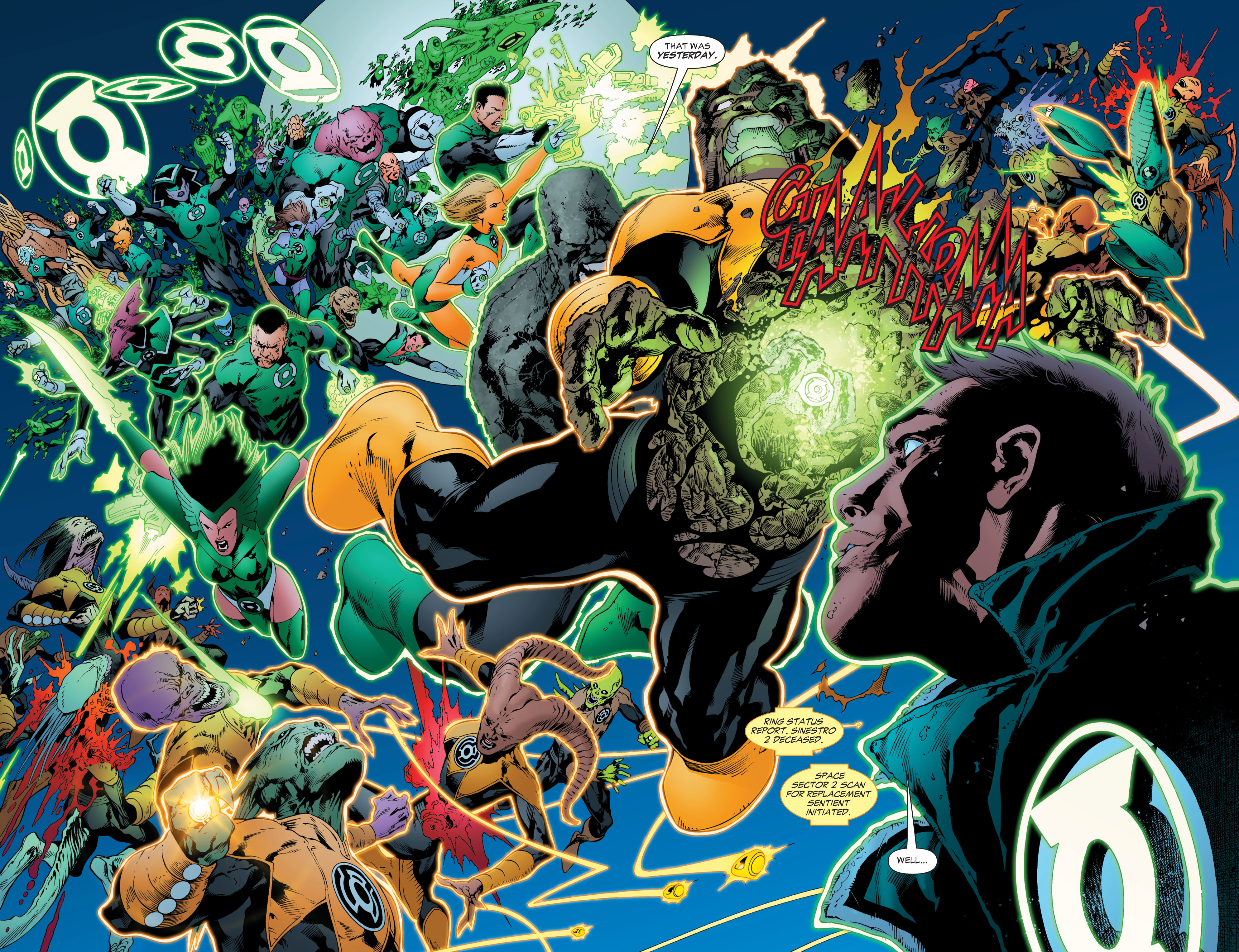 Read online Green Lantern: The Sinestro Corps War comic -  Issue # Full - 192