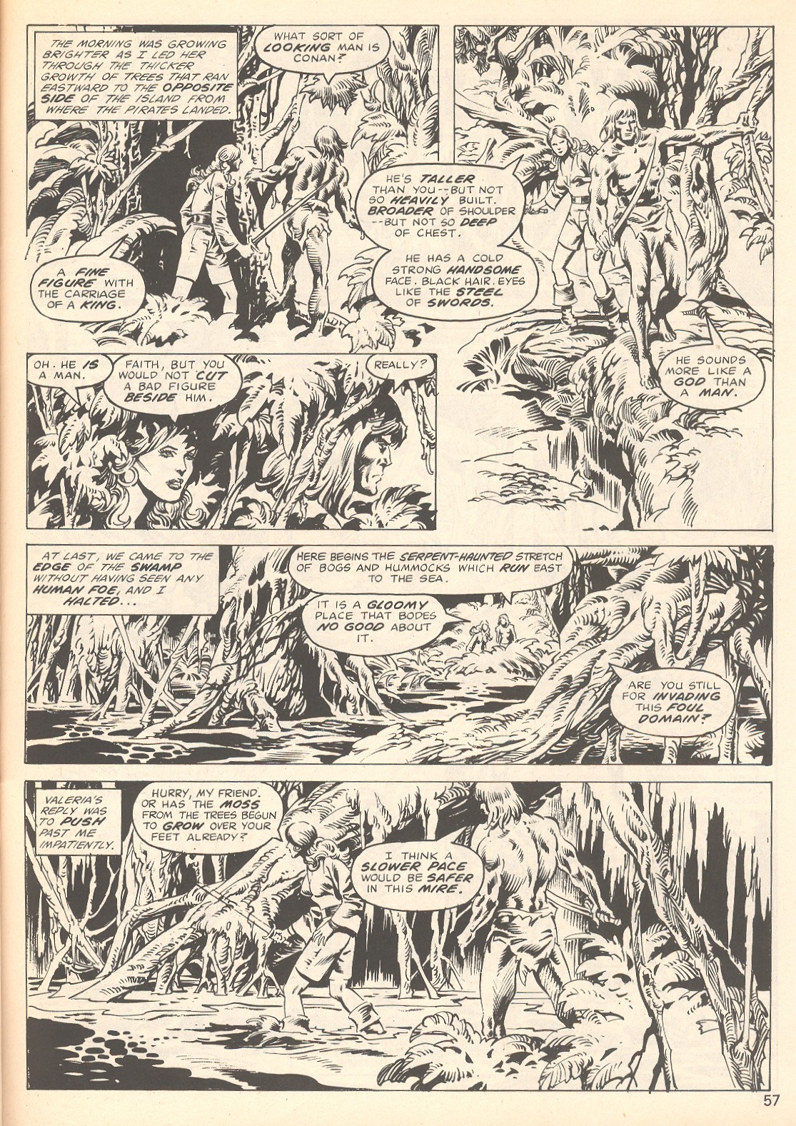 Read online The Savage Sword Of Conan comic -  Issue #78 - 57